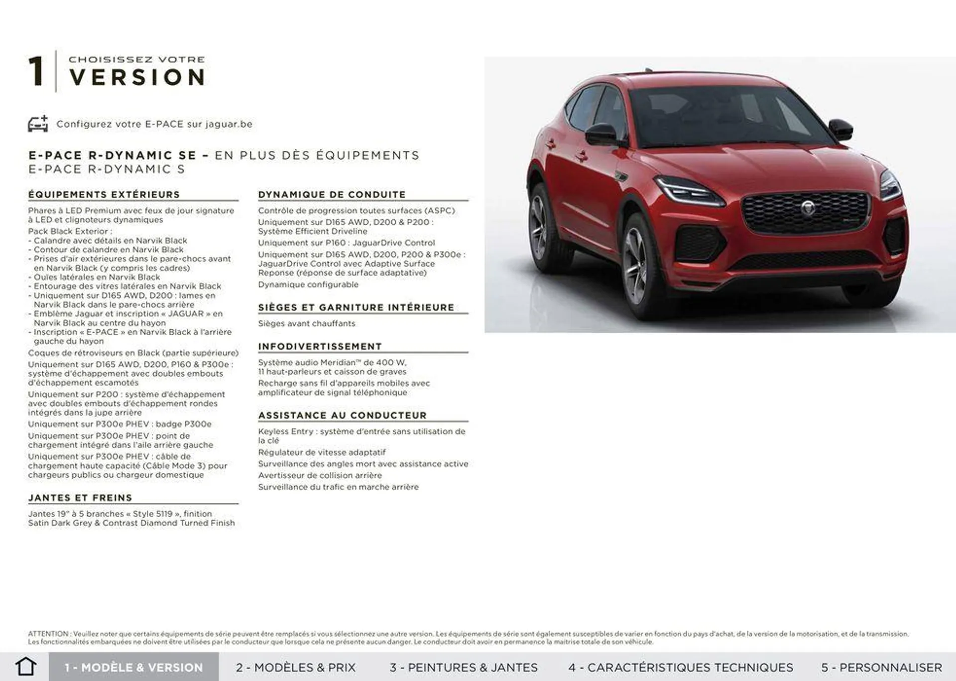 E-PACE van 5 oktober tot 5 oktober 2024 - folder pagina 6