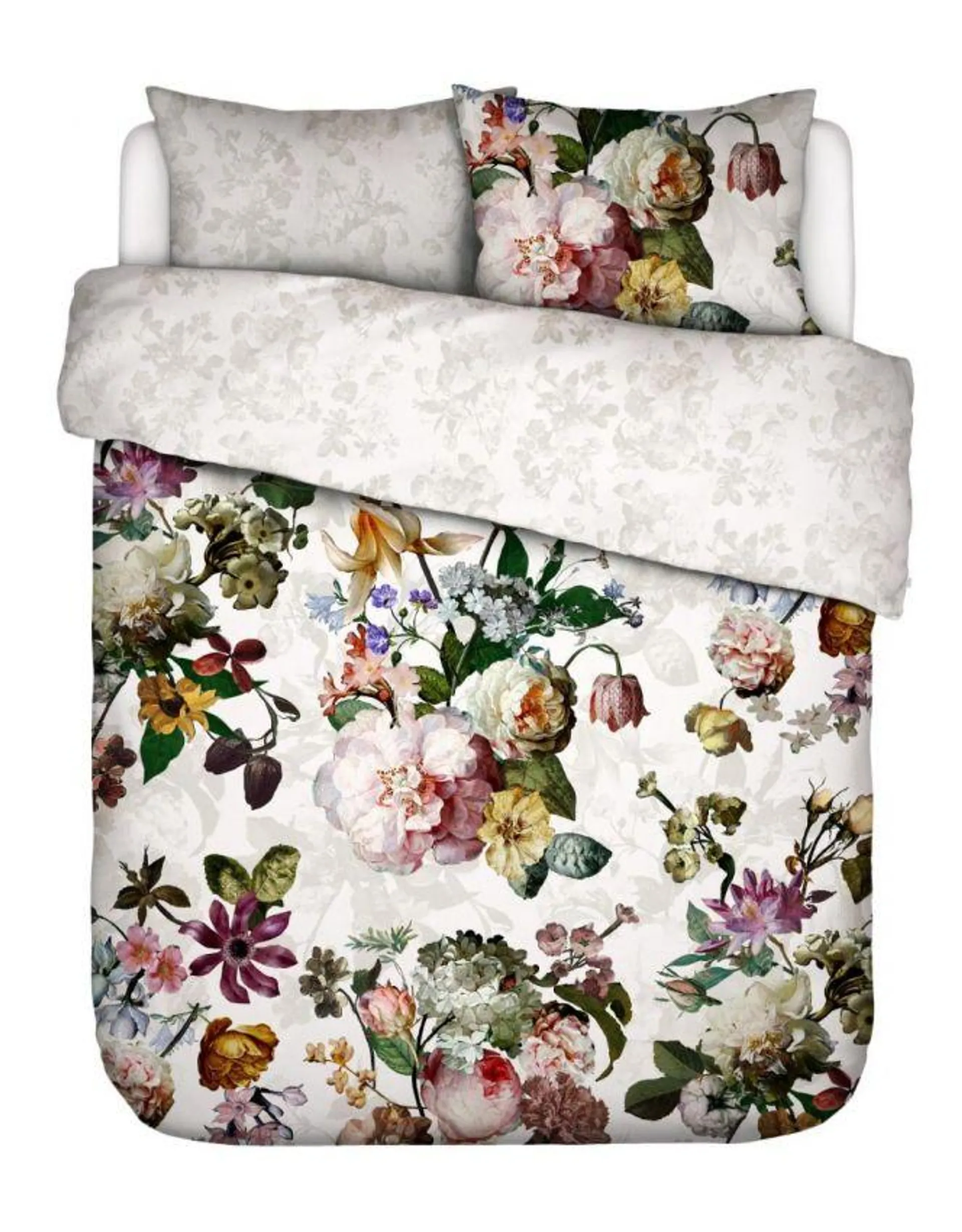 ESSENZA Fleur Wit Dekbedovertrekset 240 x 220 cm