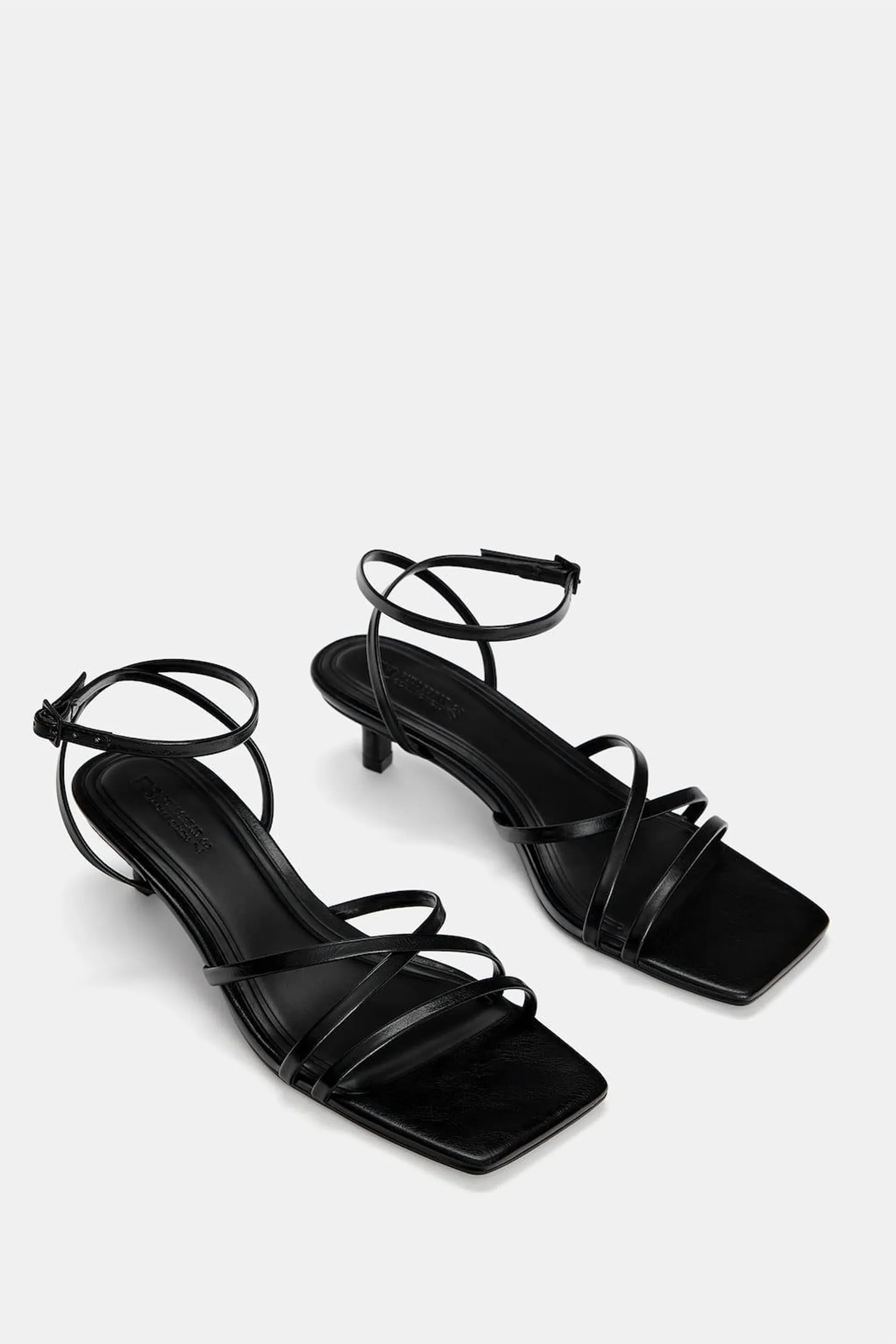 STRAPPY HEELED SANDALS