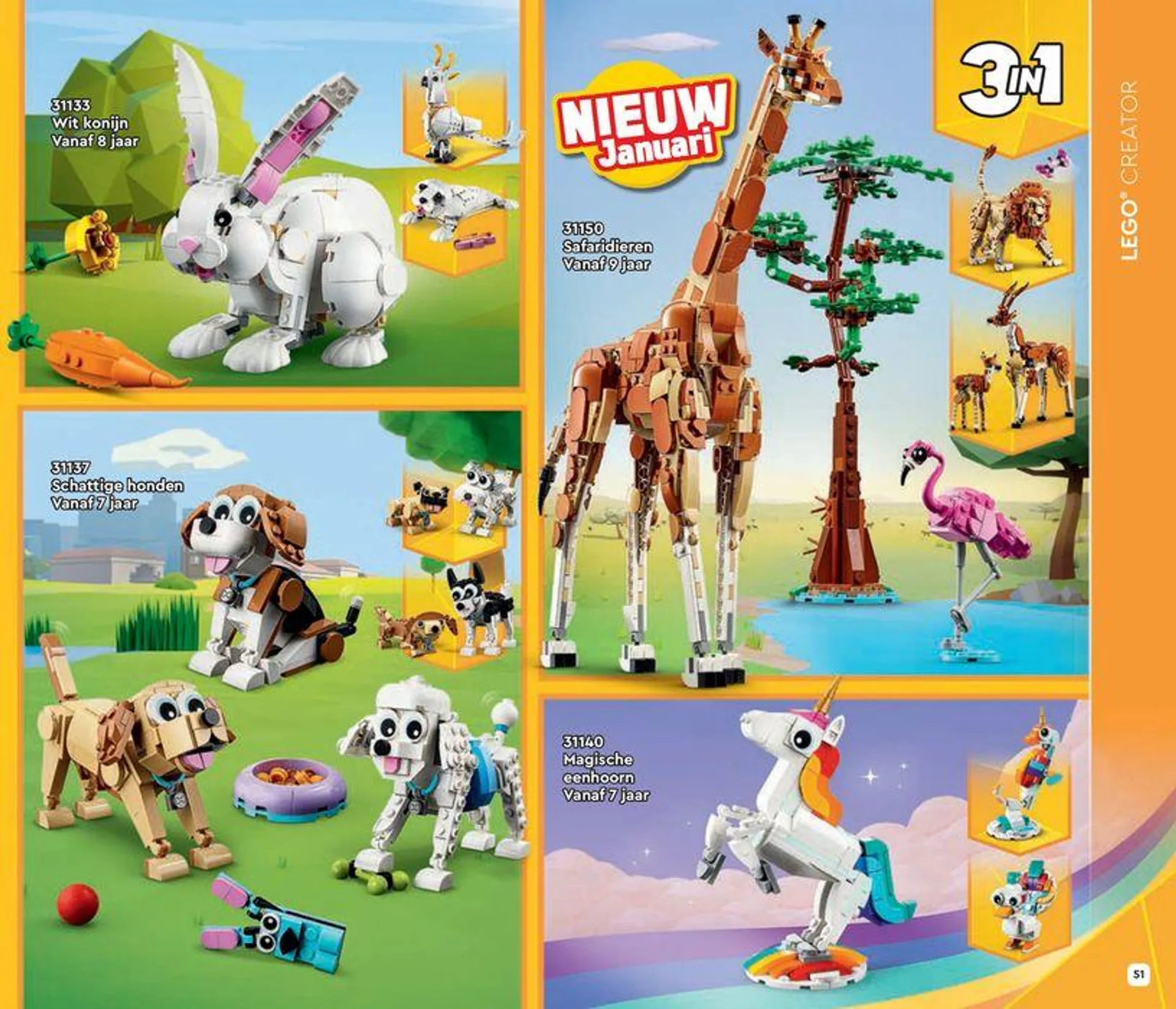  LEGO Catalogus 2024 van 26 januari tot 31 december 2024 - folder pagina 51