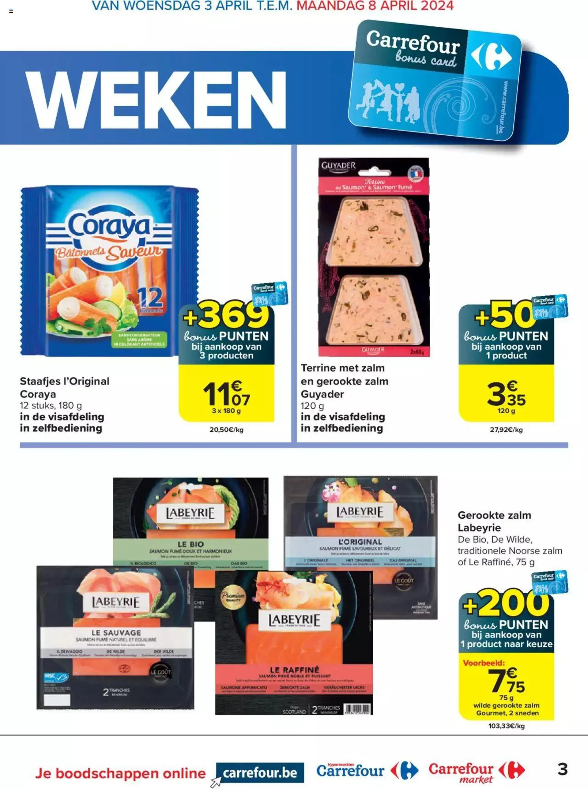 Carrefour Special Bonus Punten van 15 april tot 31 december 2024 - folder pagina 3