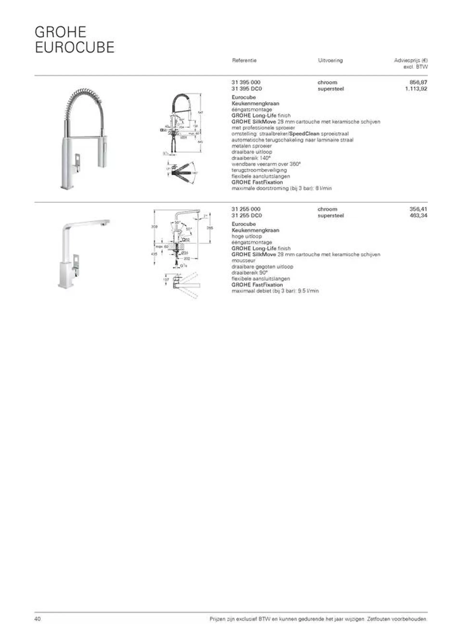 Catalogus Keuken van 16 oktober tot 31 december 2024 - folder pagina 40