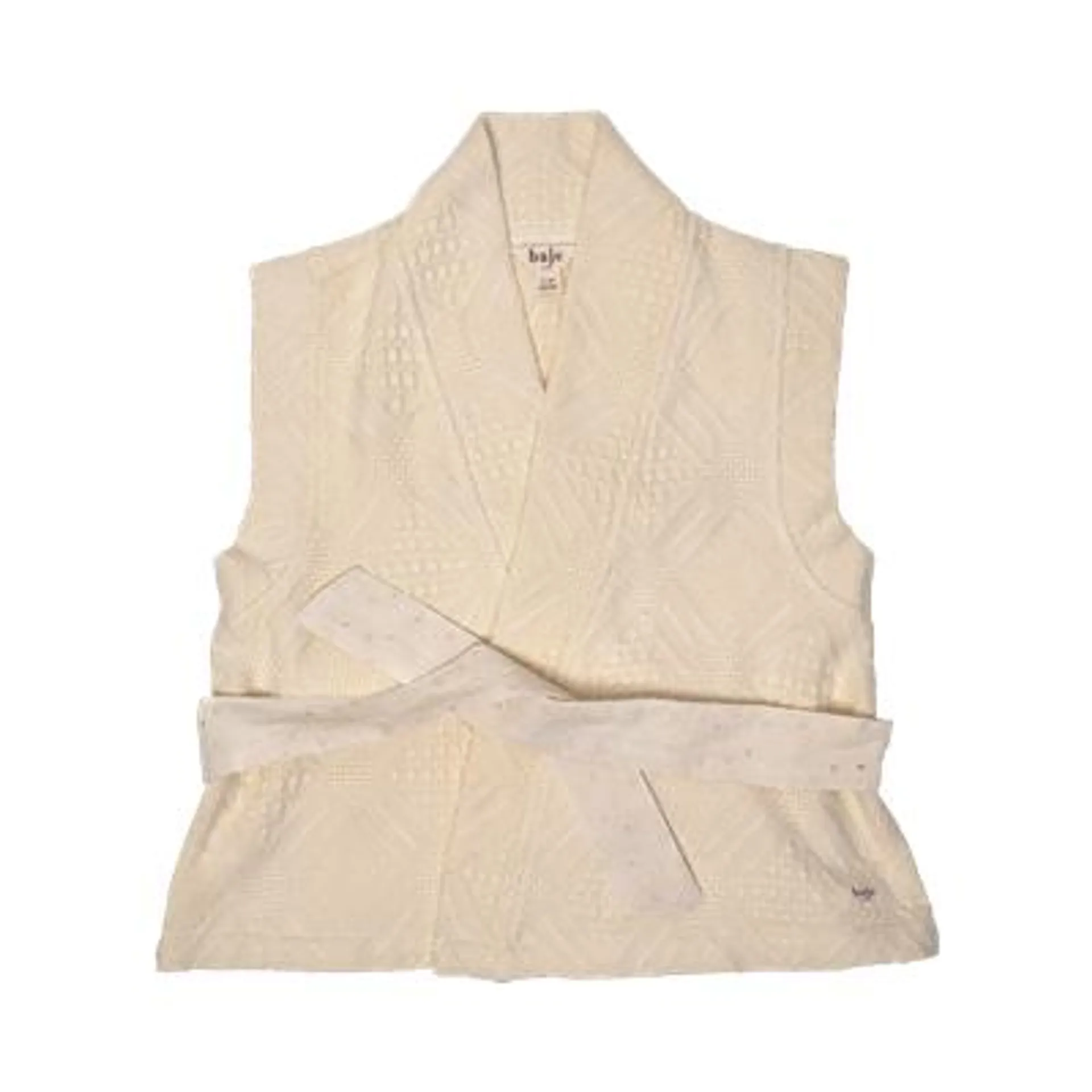 Gilet Amanta Baje Studio - Creme