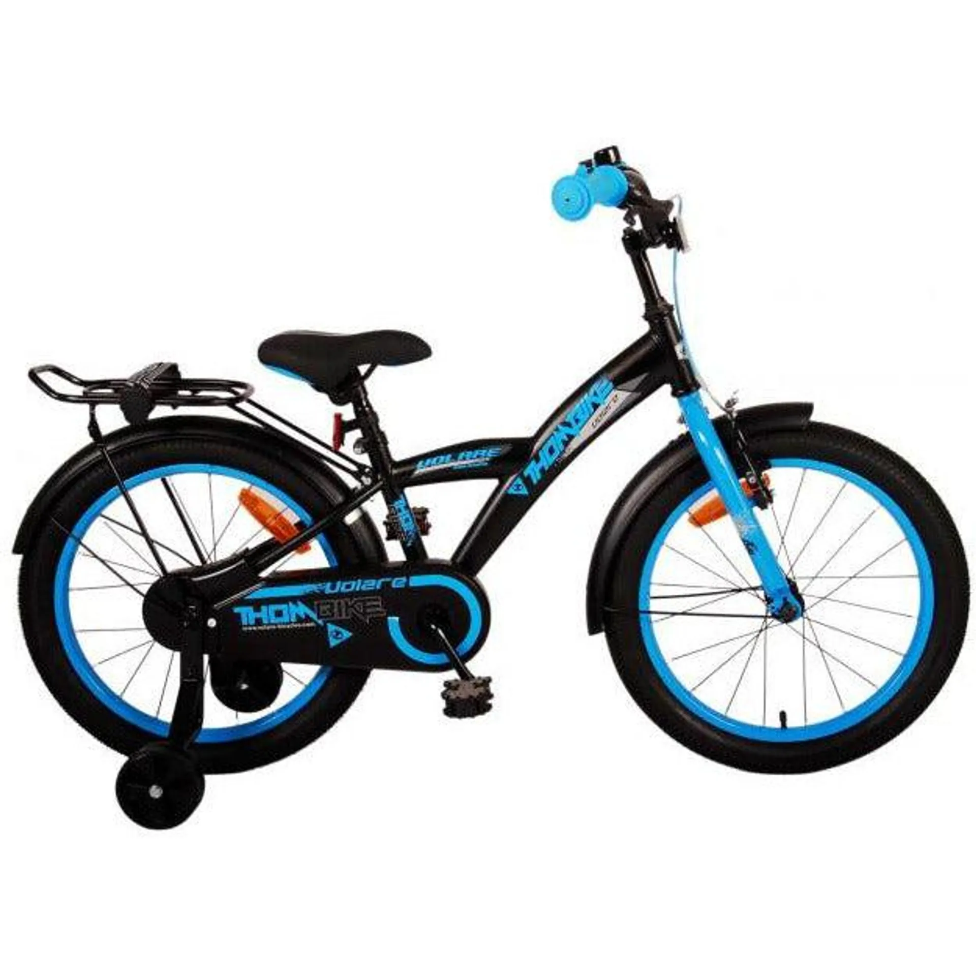 Volare Thombike Kinderfiets - Jongens - 18 inch - Zwart Blauw