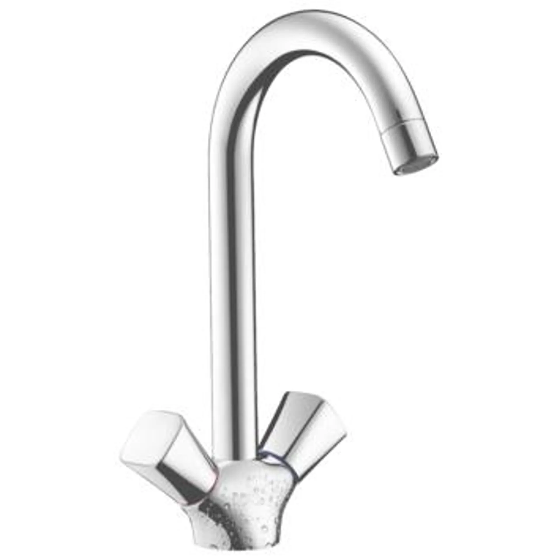 Hansgrohe keukenkraan Mycube 2-knops