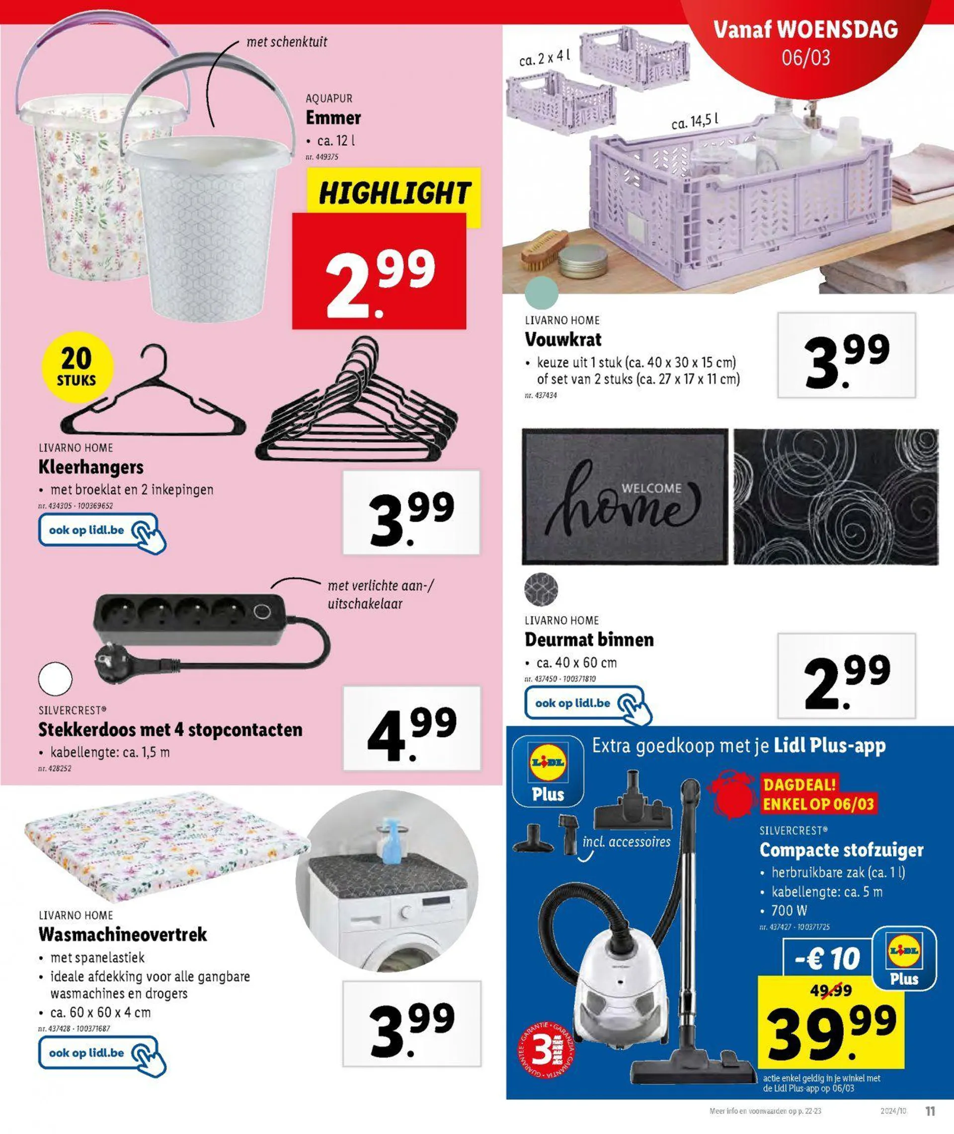 Lidl folder tot 12.03.2024 van 11 maart tot 12 maart 2024 - folder pagina 13