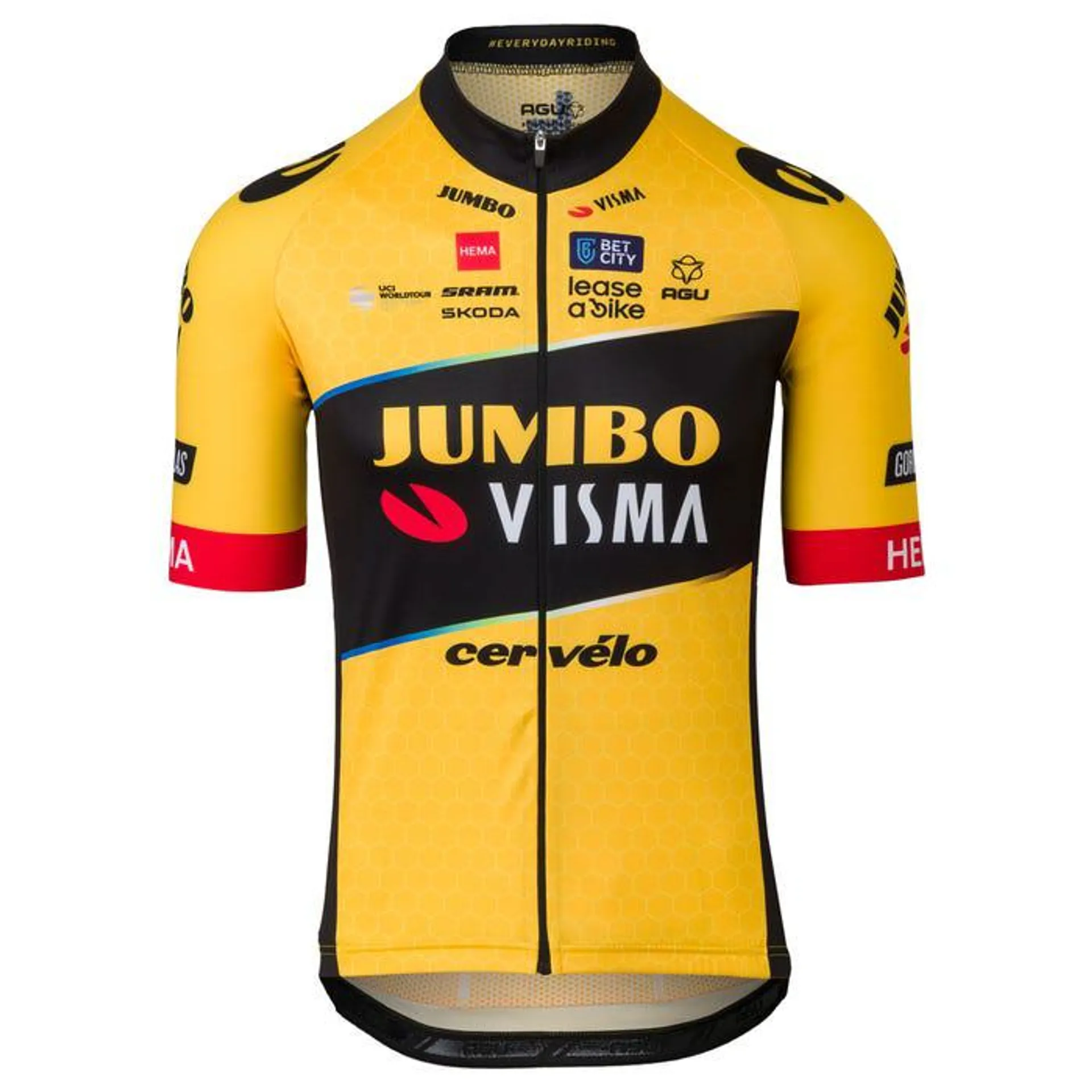 Replica Fietsshirt Team Jumbo-Visma Heren