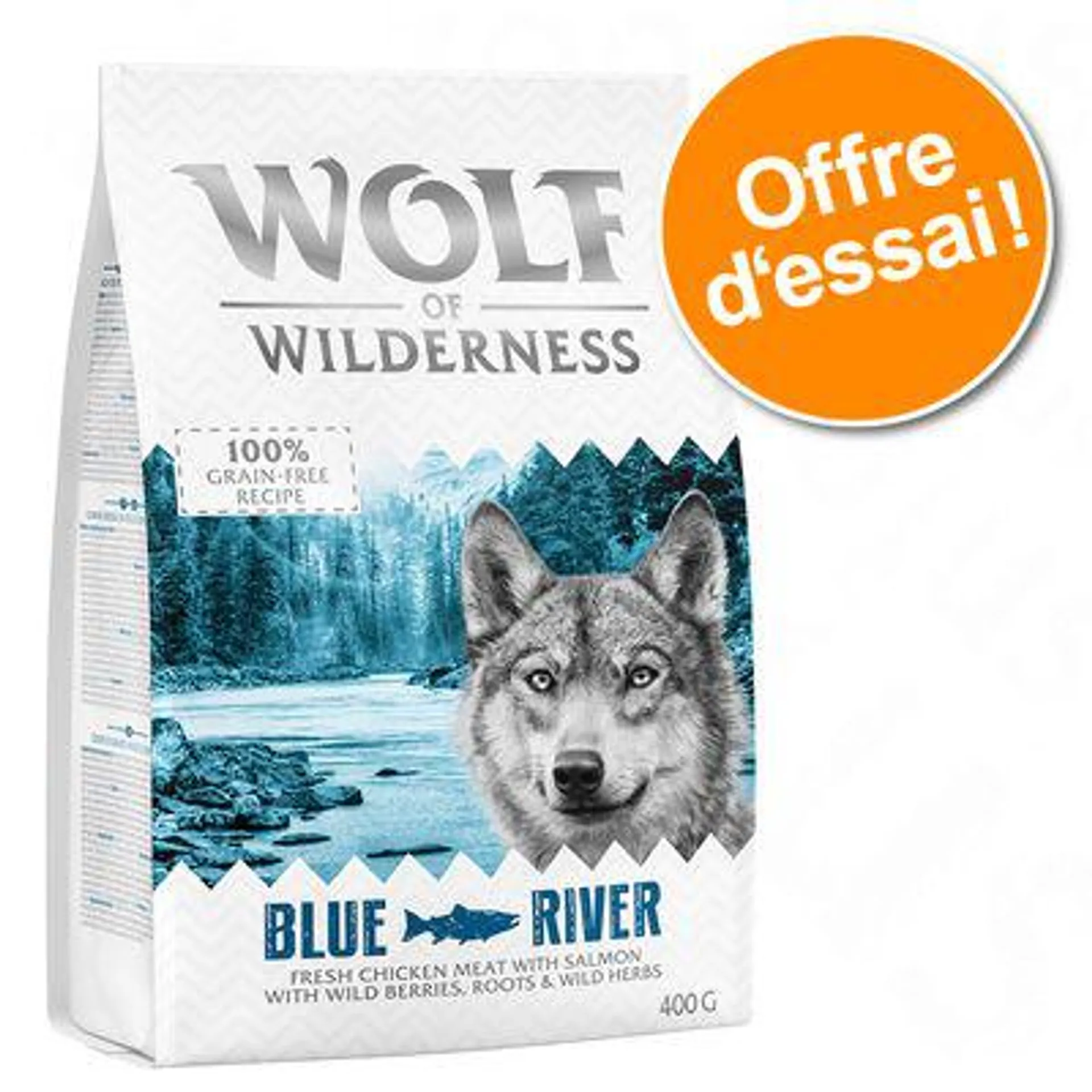 Offre découverte Wolf of Wilderness pour chien