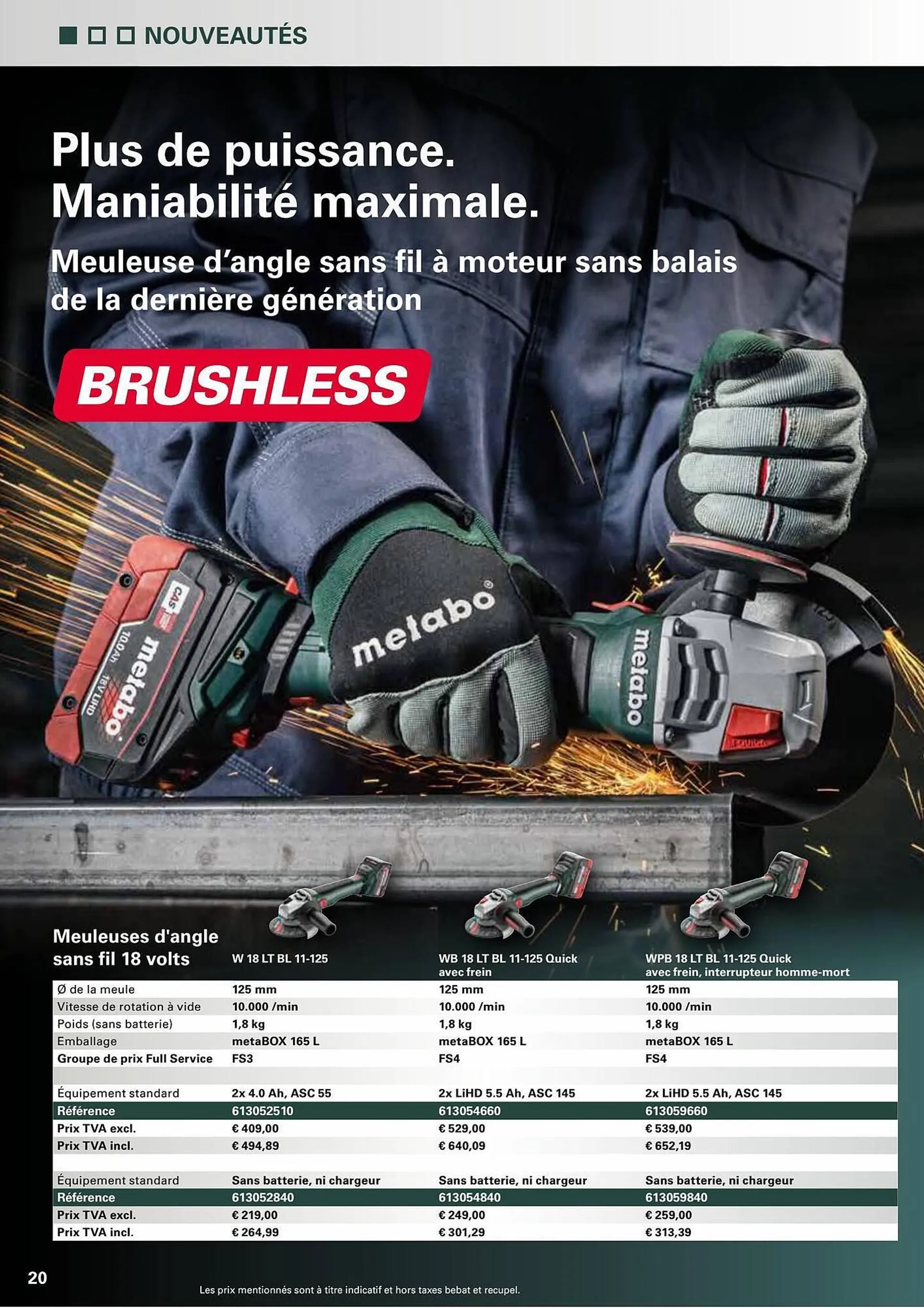 Metabo folder van 1 september tot 31 januari 2024 - folder pagina 20