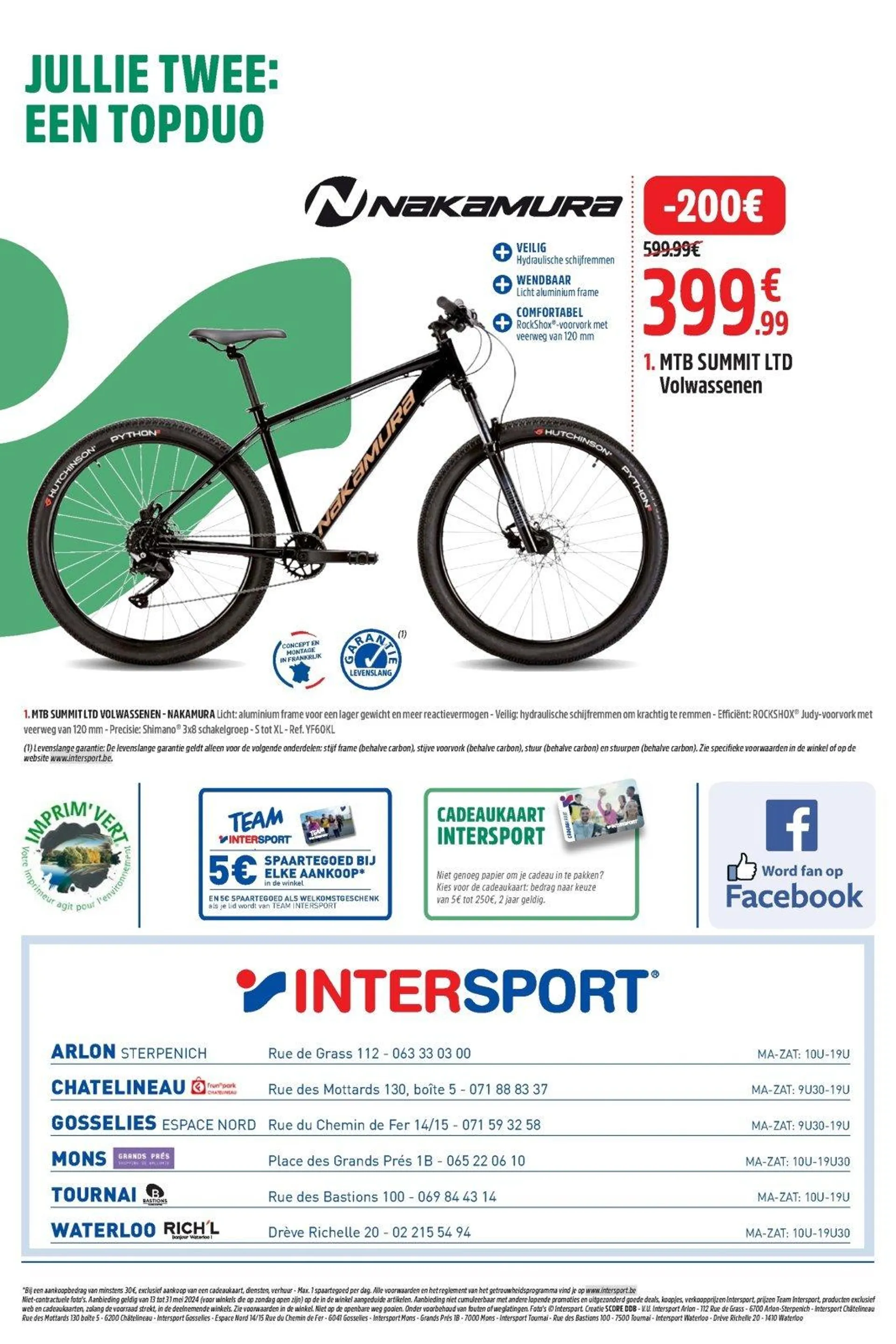 Intersport folder tot 31.05.2024 - 15
