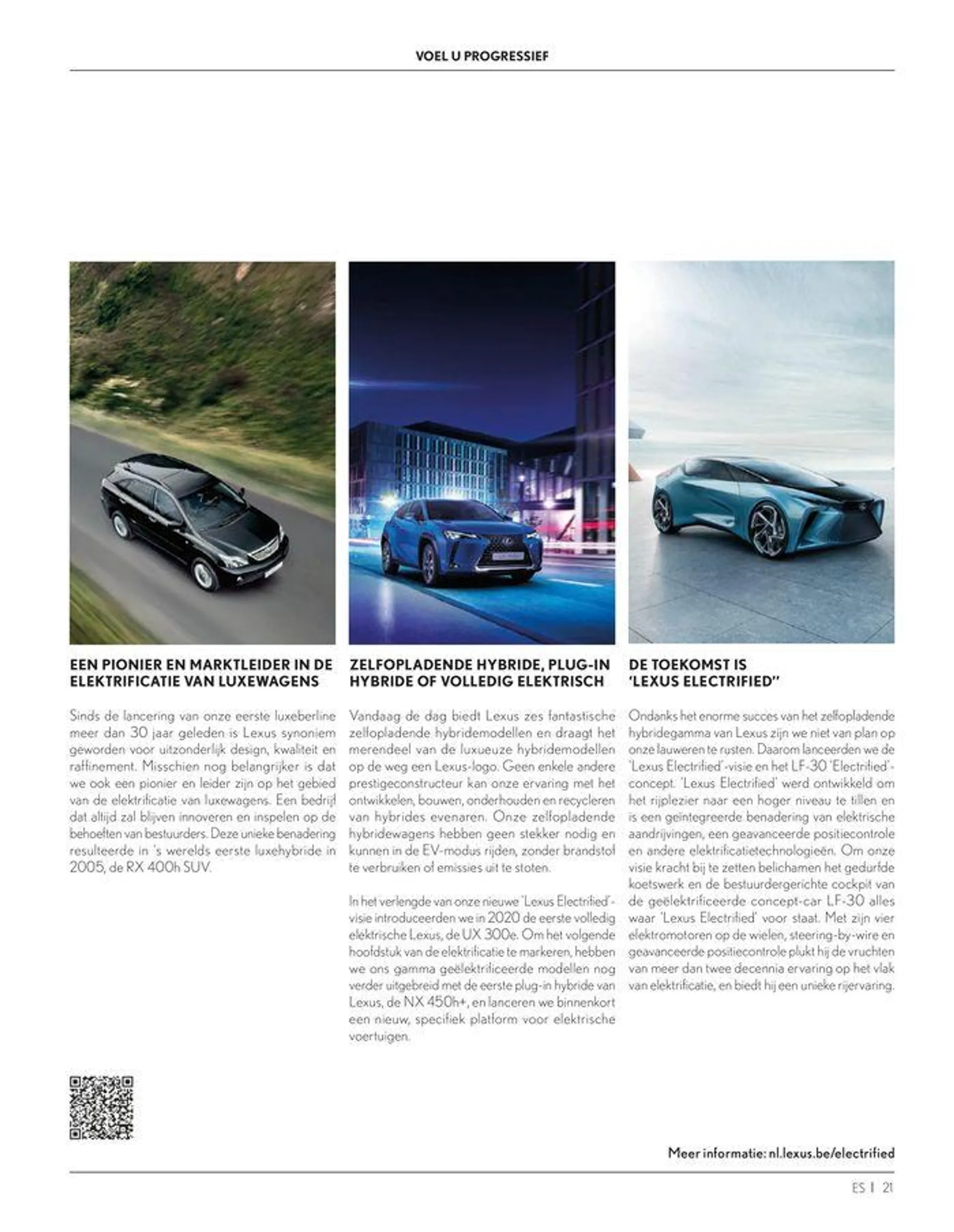  LEXUS E.S van 23 november tot 23 november 2024 - folder pagina 21