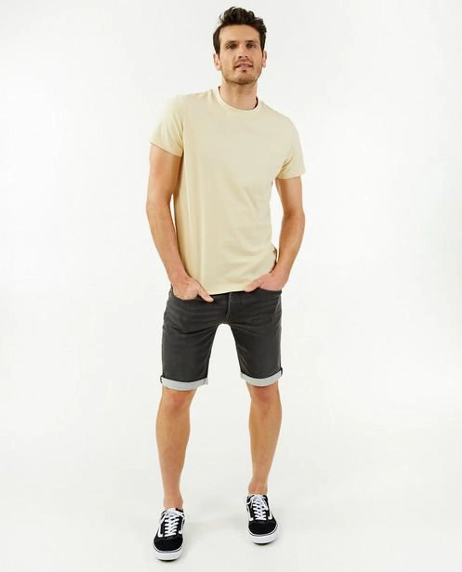 Jeansshort, slim fit