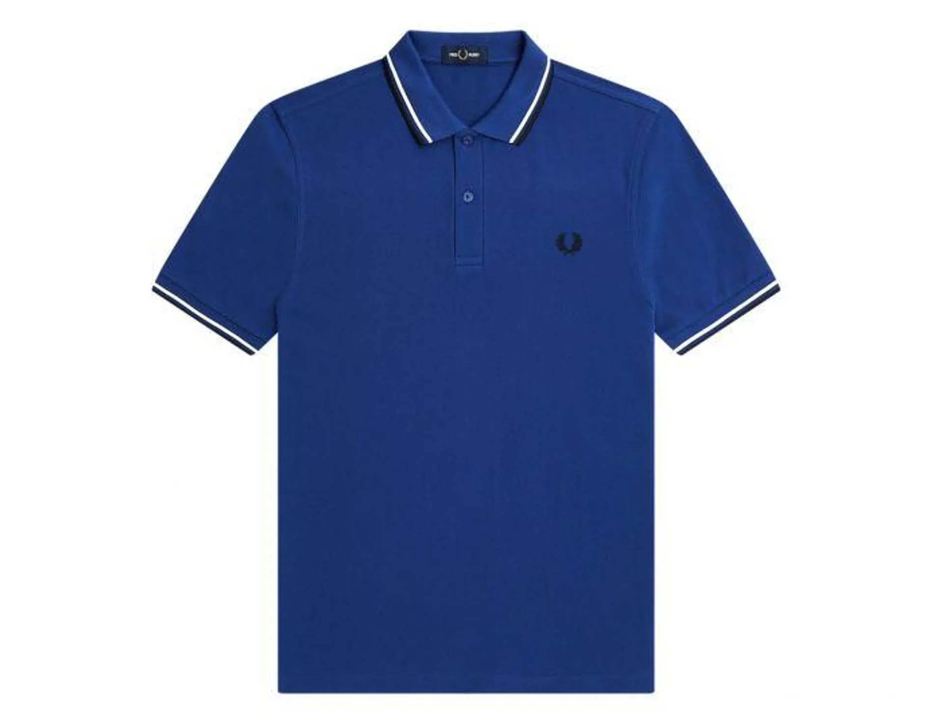 Fred Perry - Twin Tipped Shirt - Herenpolo Kobaltblauw