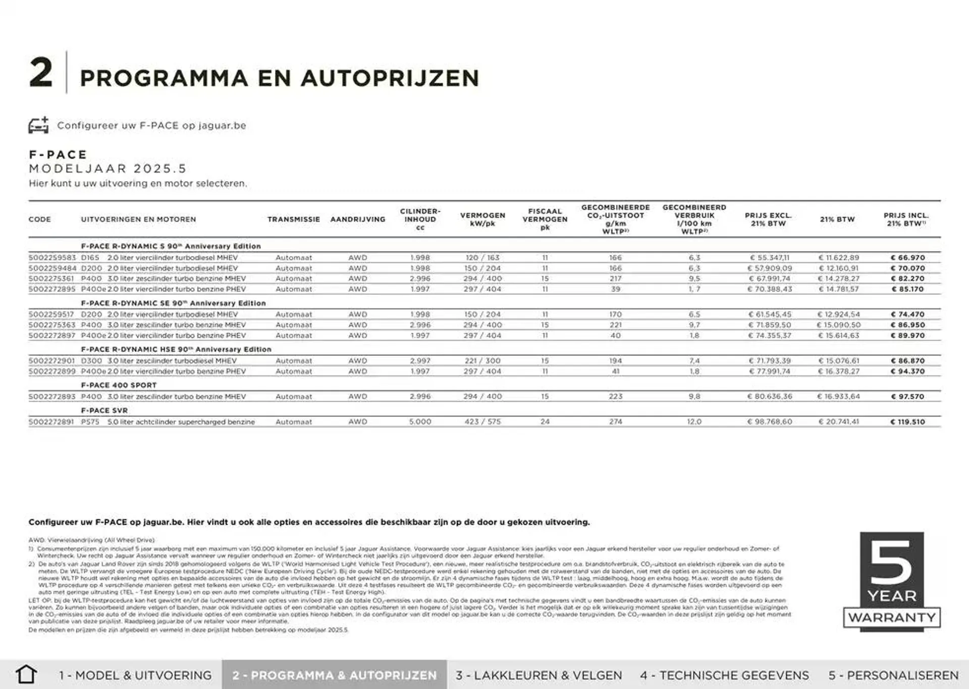 F-pace van 8 oktober tot 8 oktober 2025 - folder pagina 10