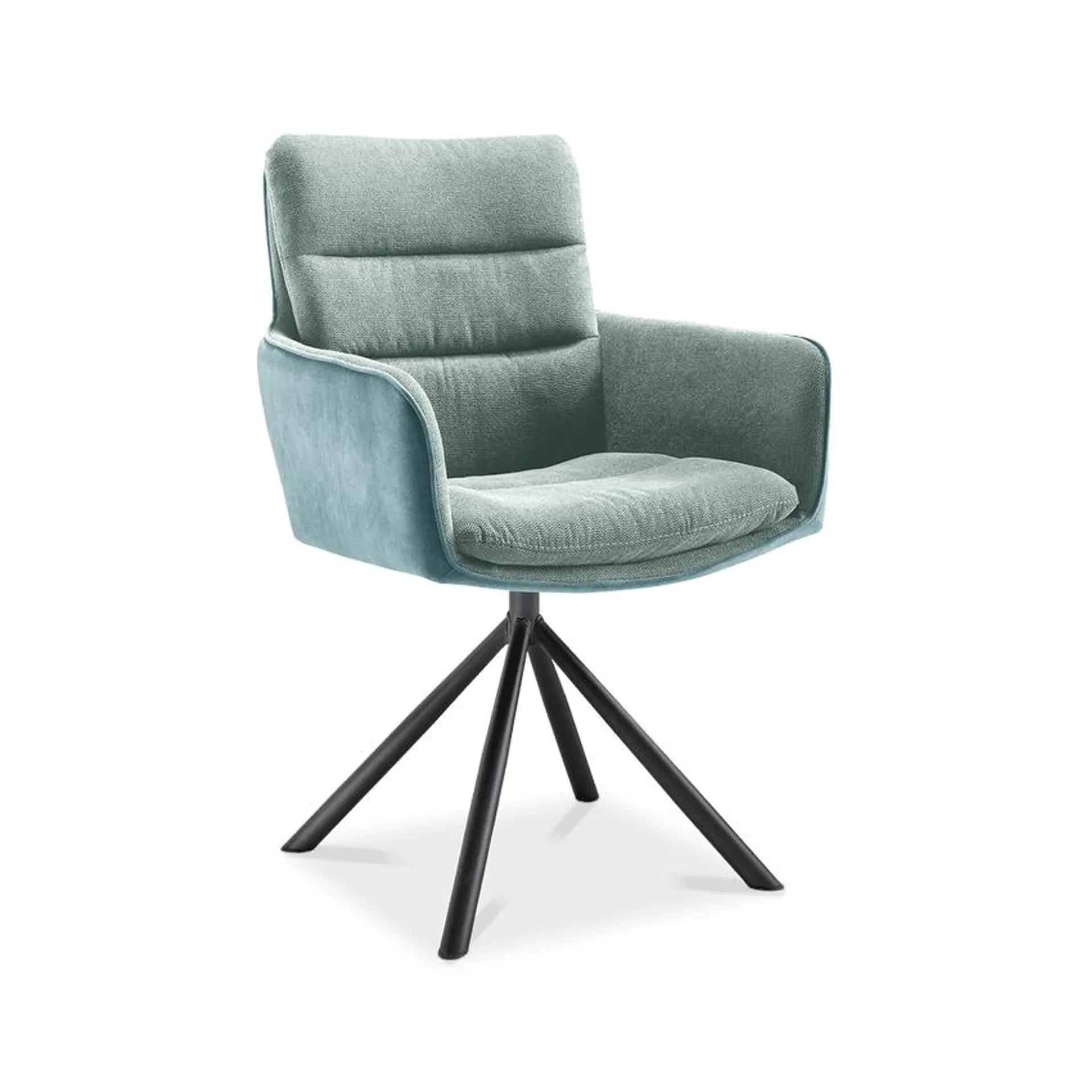 Pronto Wonen Eetfauteuil CAVALETTA Petrol/Niagara