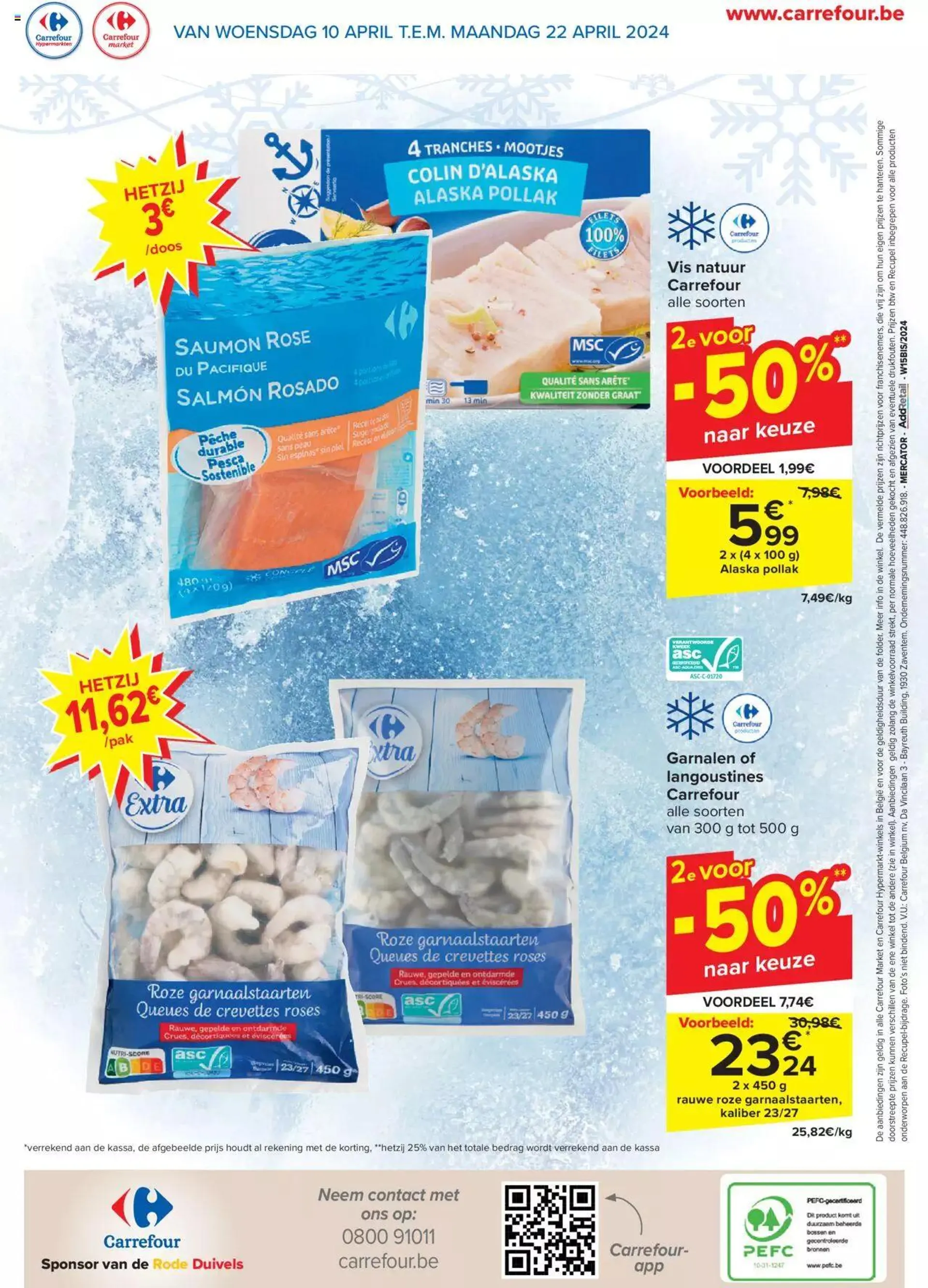 Carrefour Diepvries-special van 22 april tot 31 december 2024 - folder pagina 16