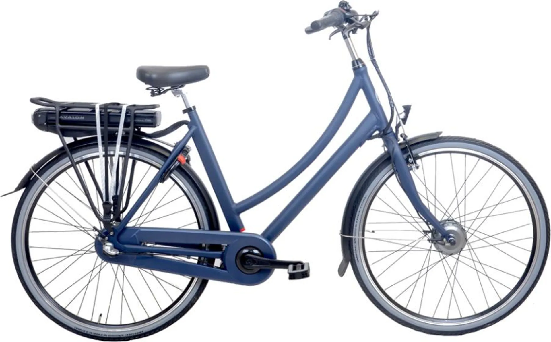 Avalon E-Base 28 Inch Dames 3V Rollerbrake Matblauw