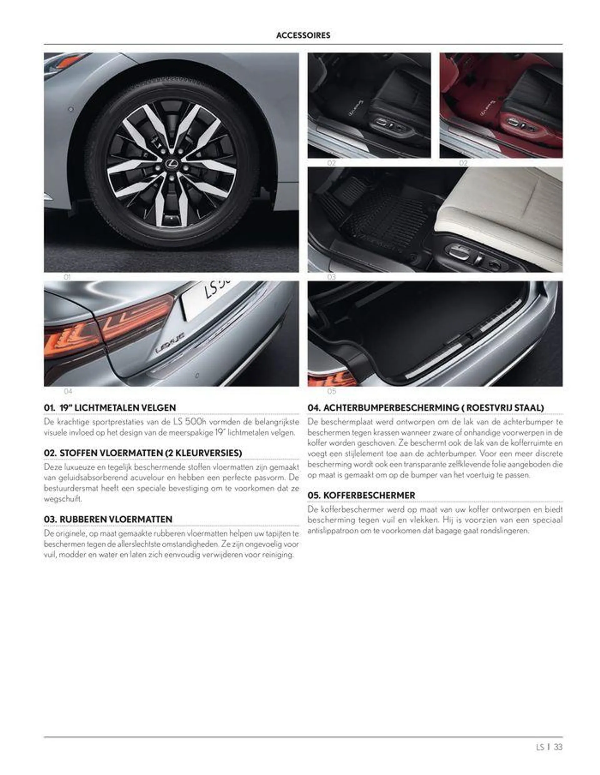 LEXUS LS van 23 november tot 23 november 2024 - folder pagina 33