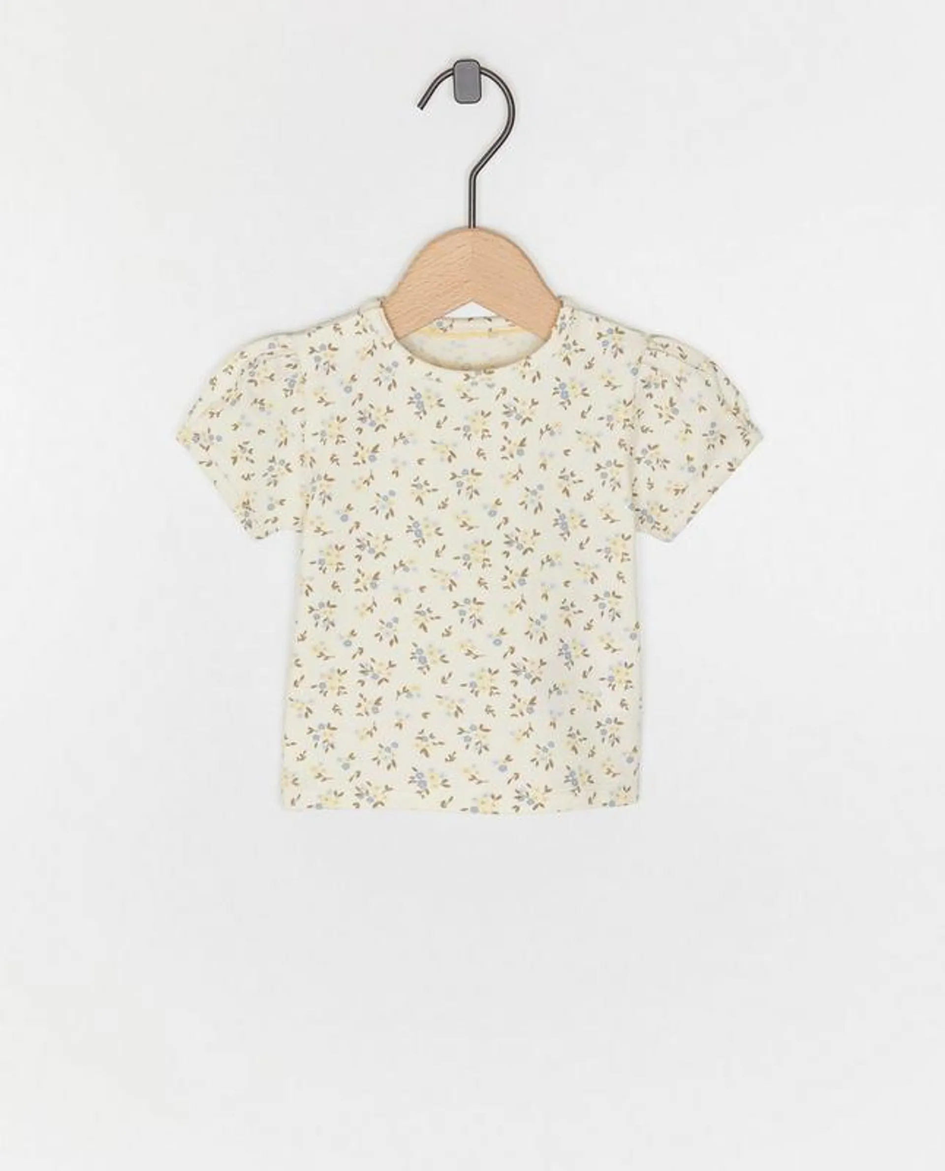 T-shirt met bloemenprint