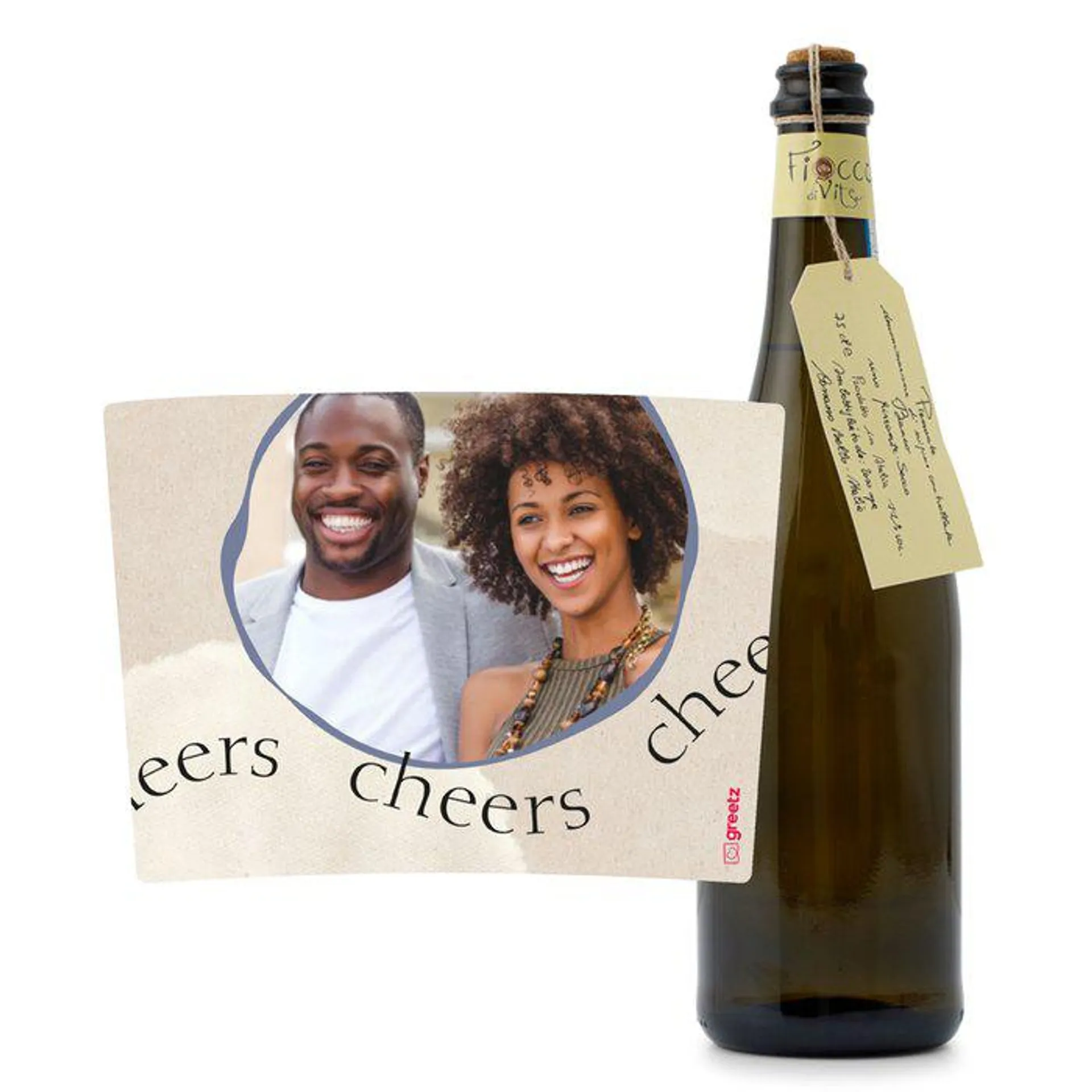 Prosecco Toso | Cheers met eigen foto | 750 ml