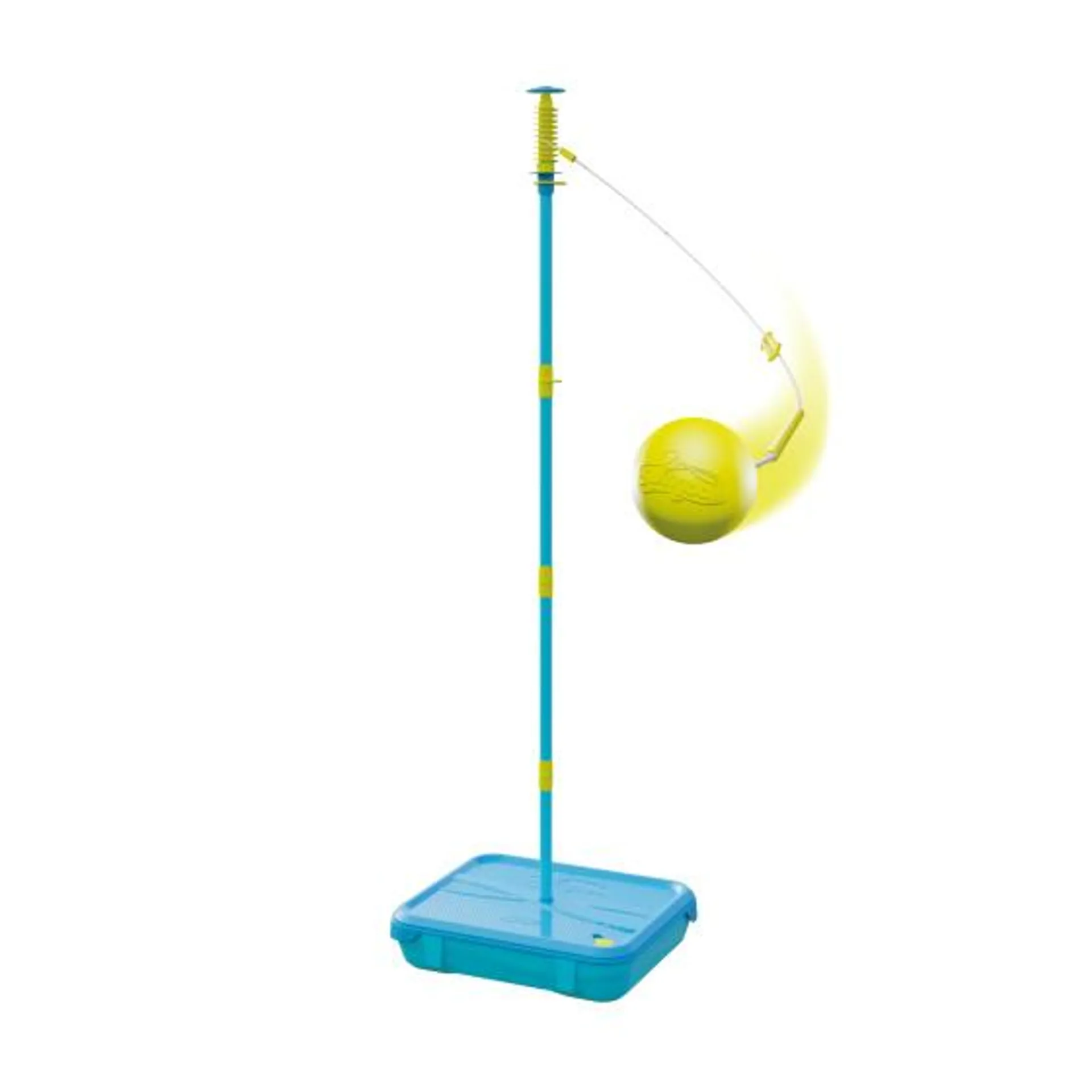 Swingball 5-in-1 Multiplay Speelset met All Surface Basis Blauw/Geel