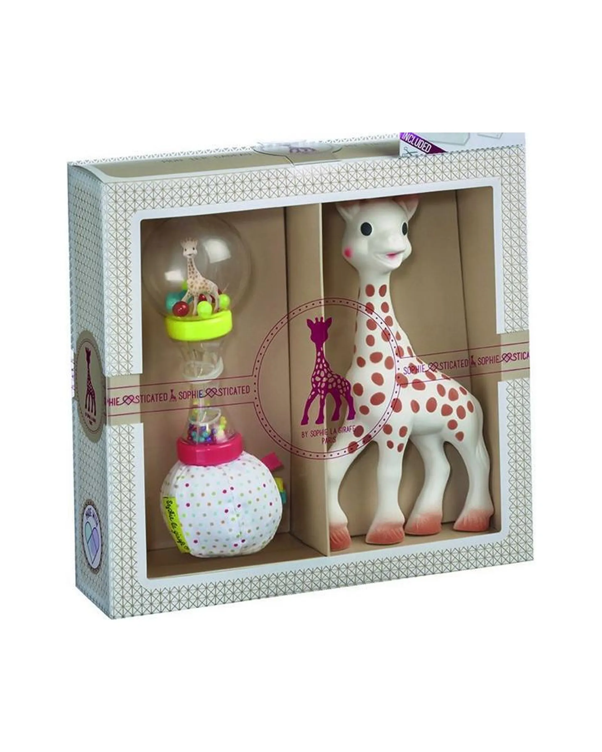 COFFRET NAISSANCE SOPHIE LA GIRAFE