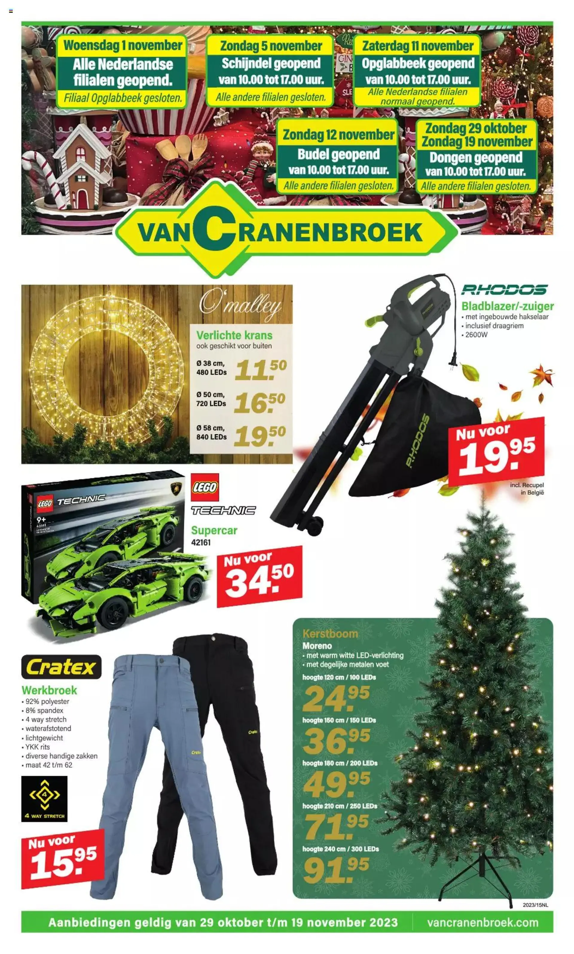 Van Cranenbroek folder / publicité - 0