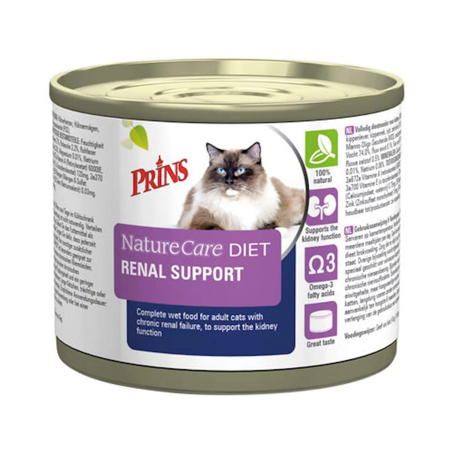 Prins NatureCare dieet cat renal support 200g