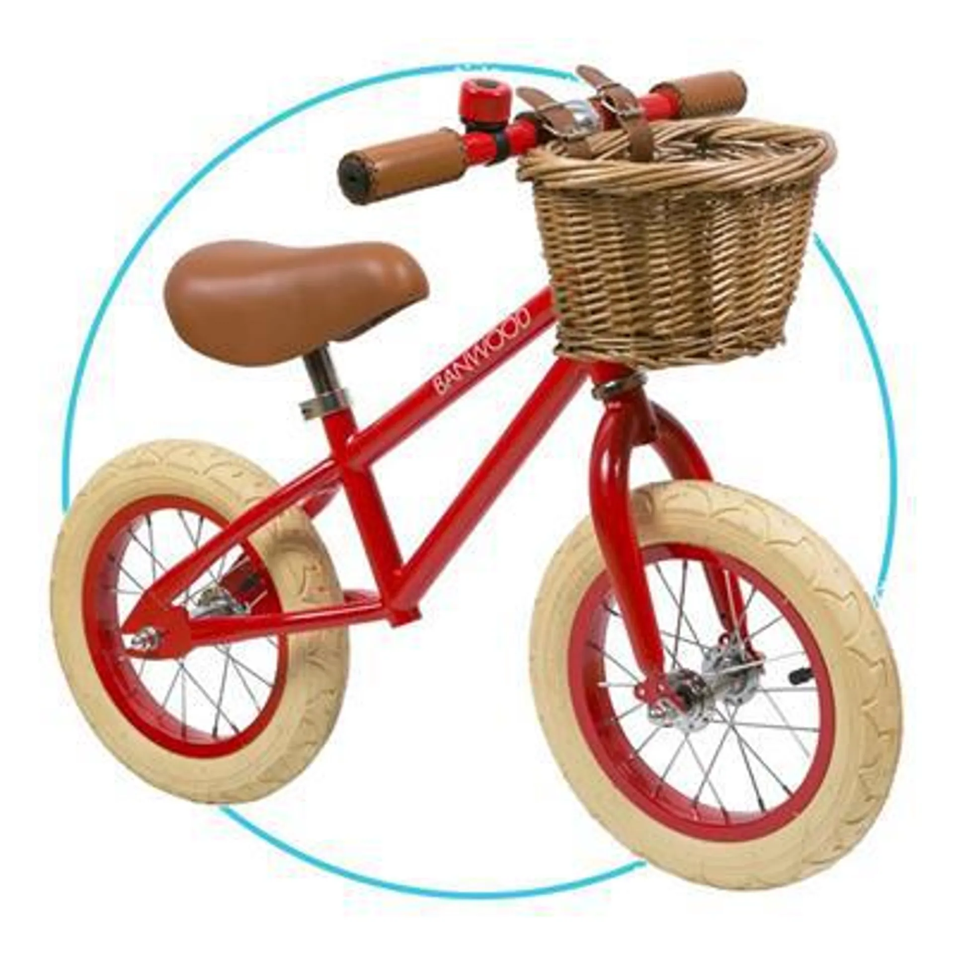 Banwood Loopfiets first go (rood)