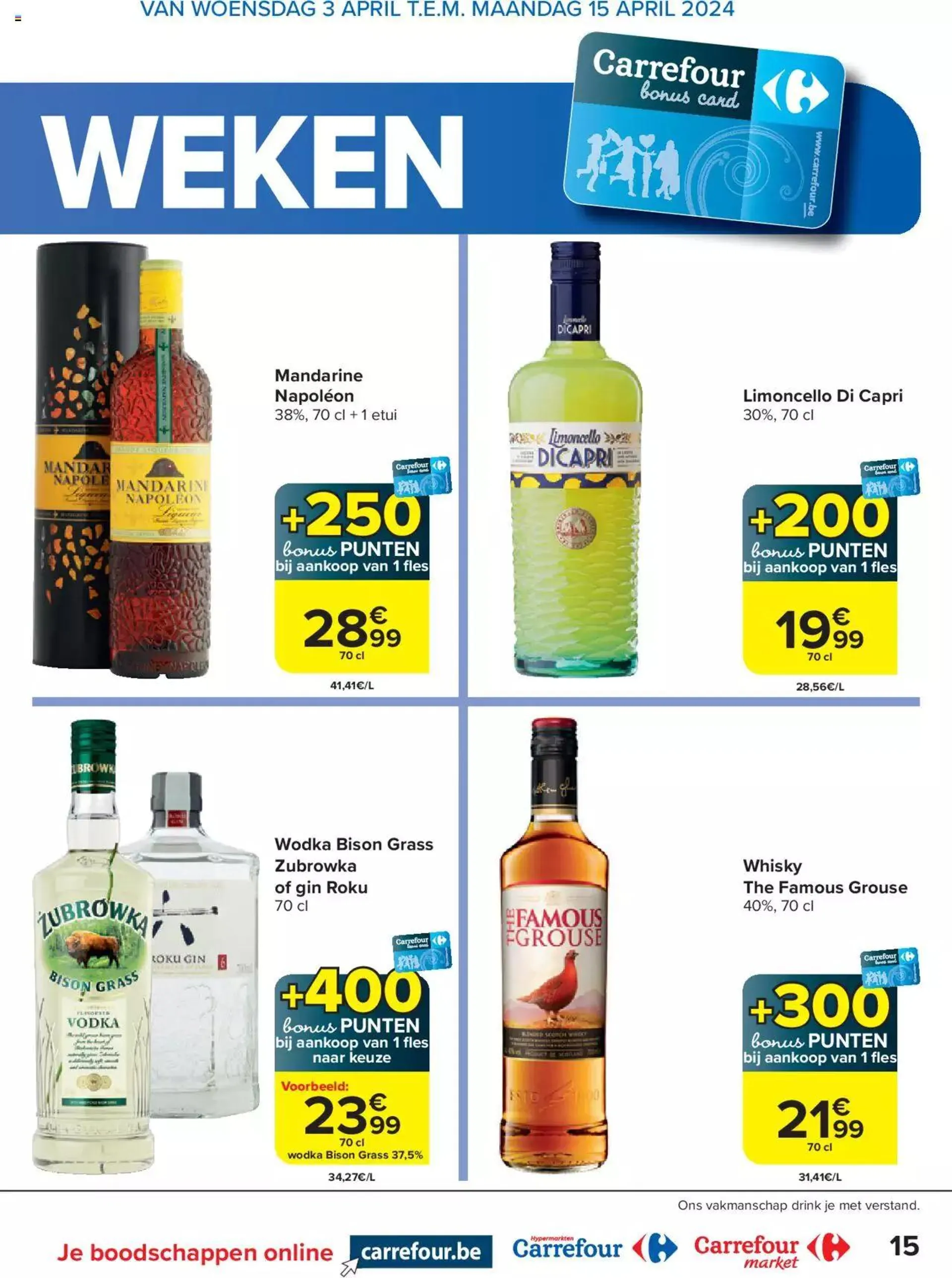 Carrefour Special Bonus Punten van 15 april tot 31 december 2024 - folder pagina 15