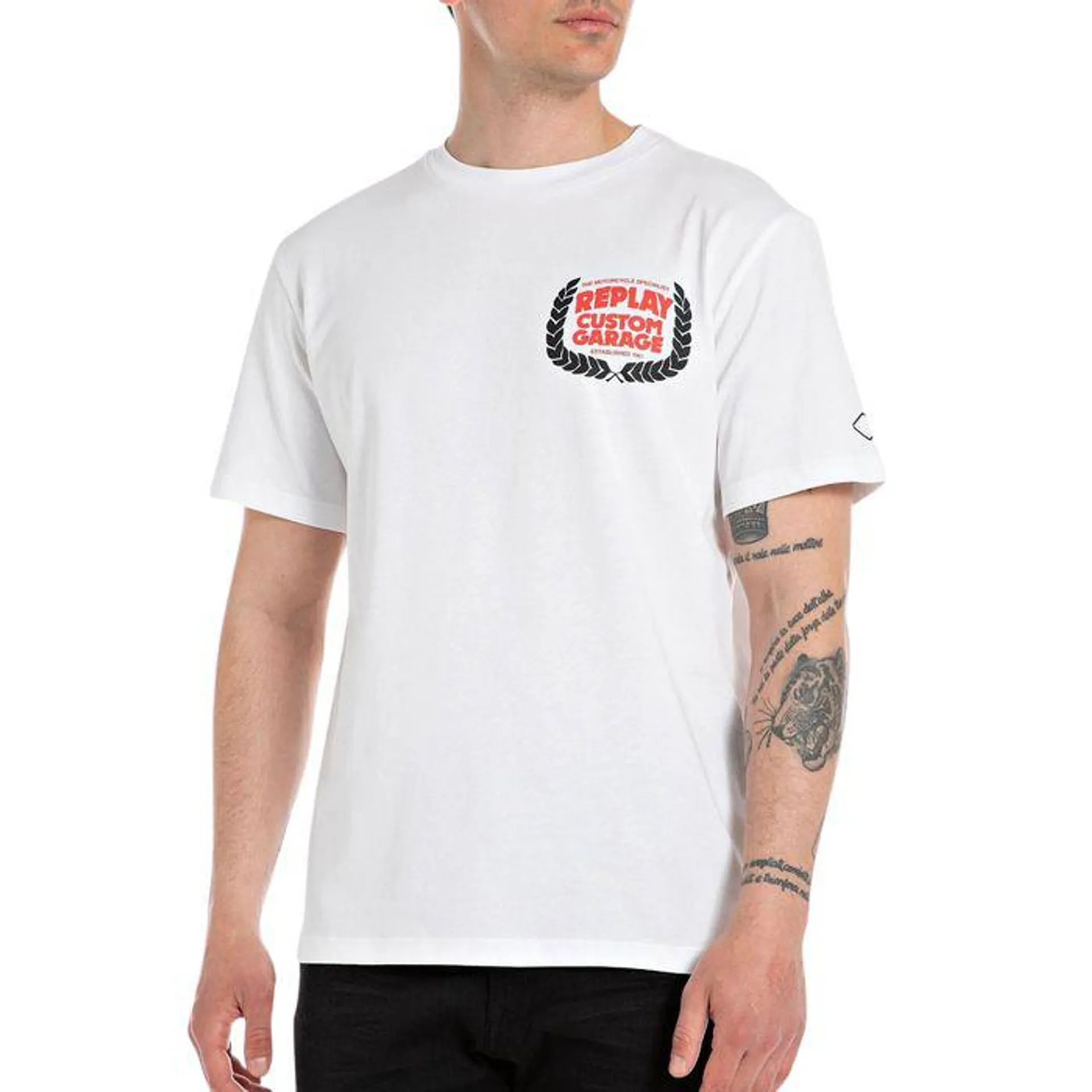 Custom Garage Print Shirt Heren
