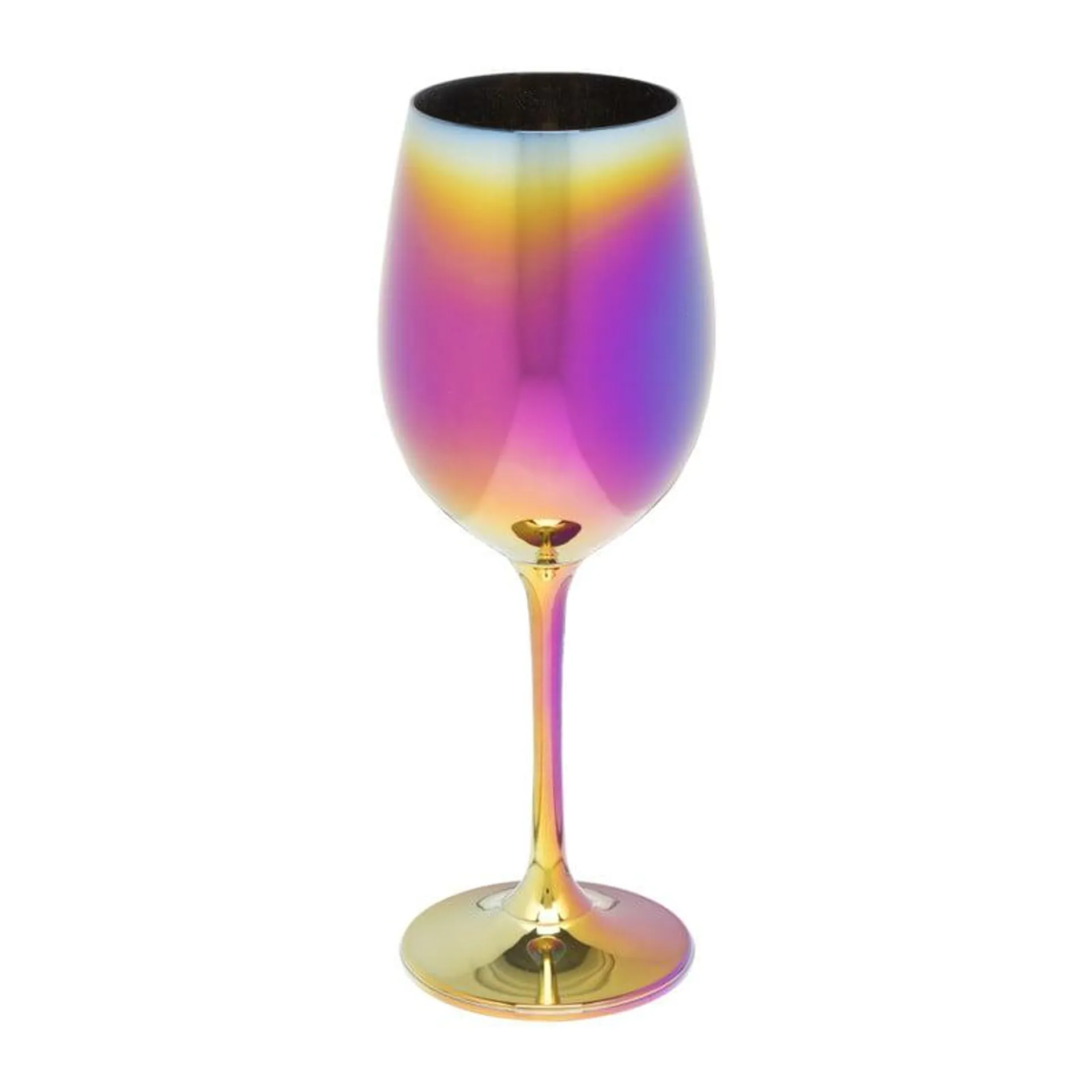 Wijnglas regenboog - 300 ml