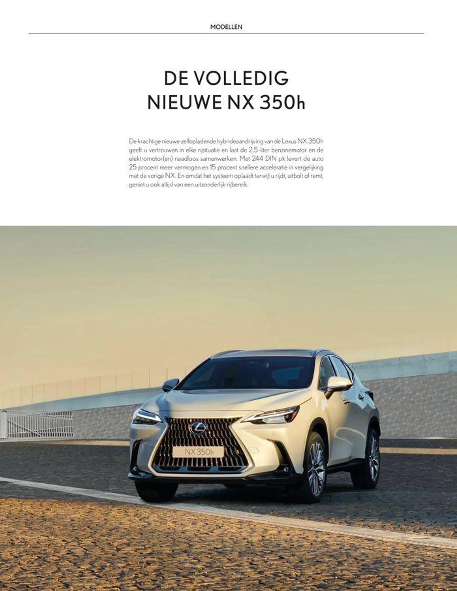 LEXUS NX  van 23 november tot 23 november 2024 - folder pagina 22