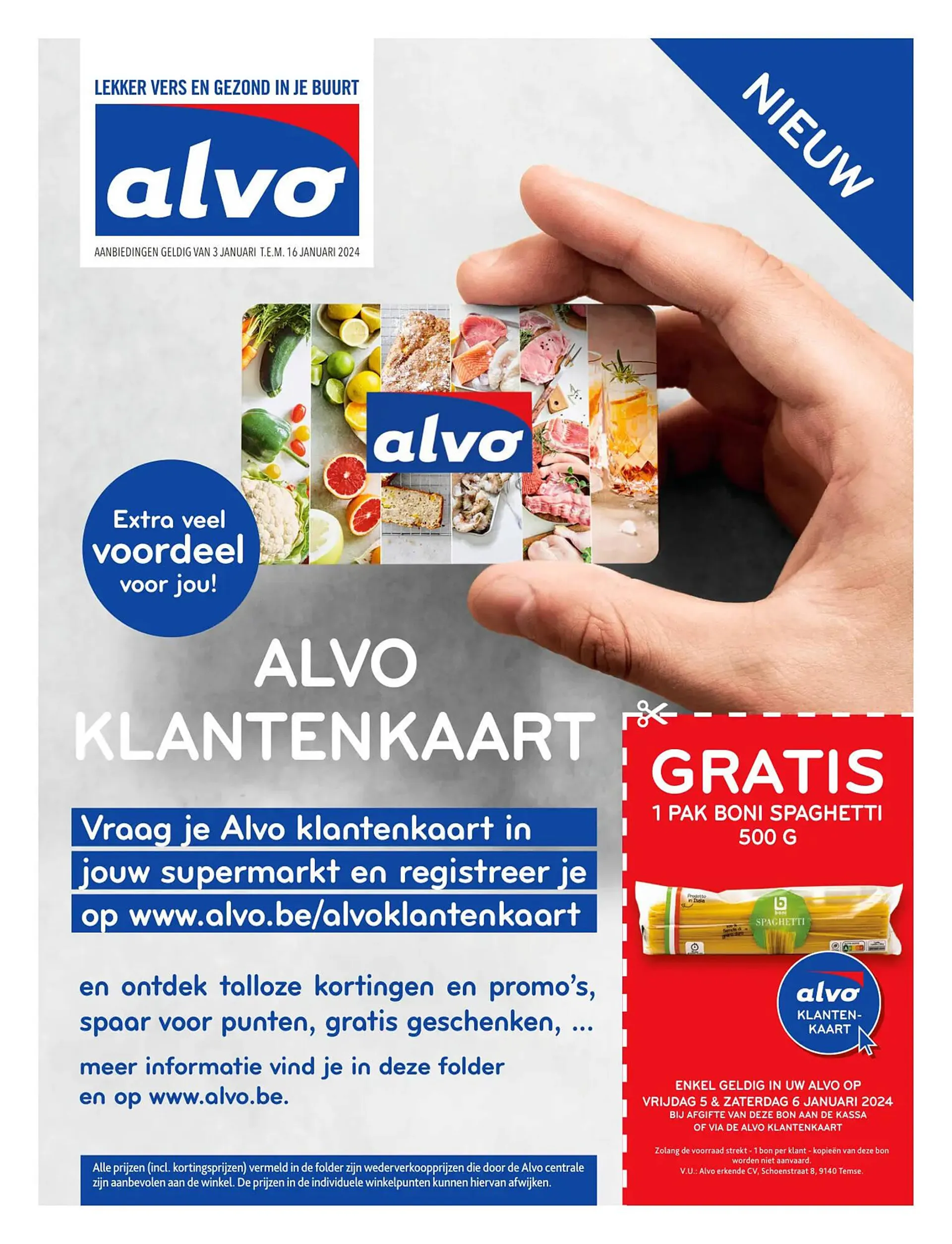 Alvo folder van 3 januari tot 6 januari 2024 - folder pagina 