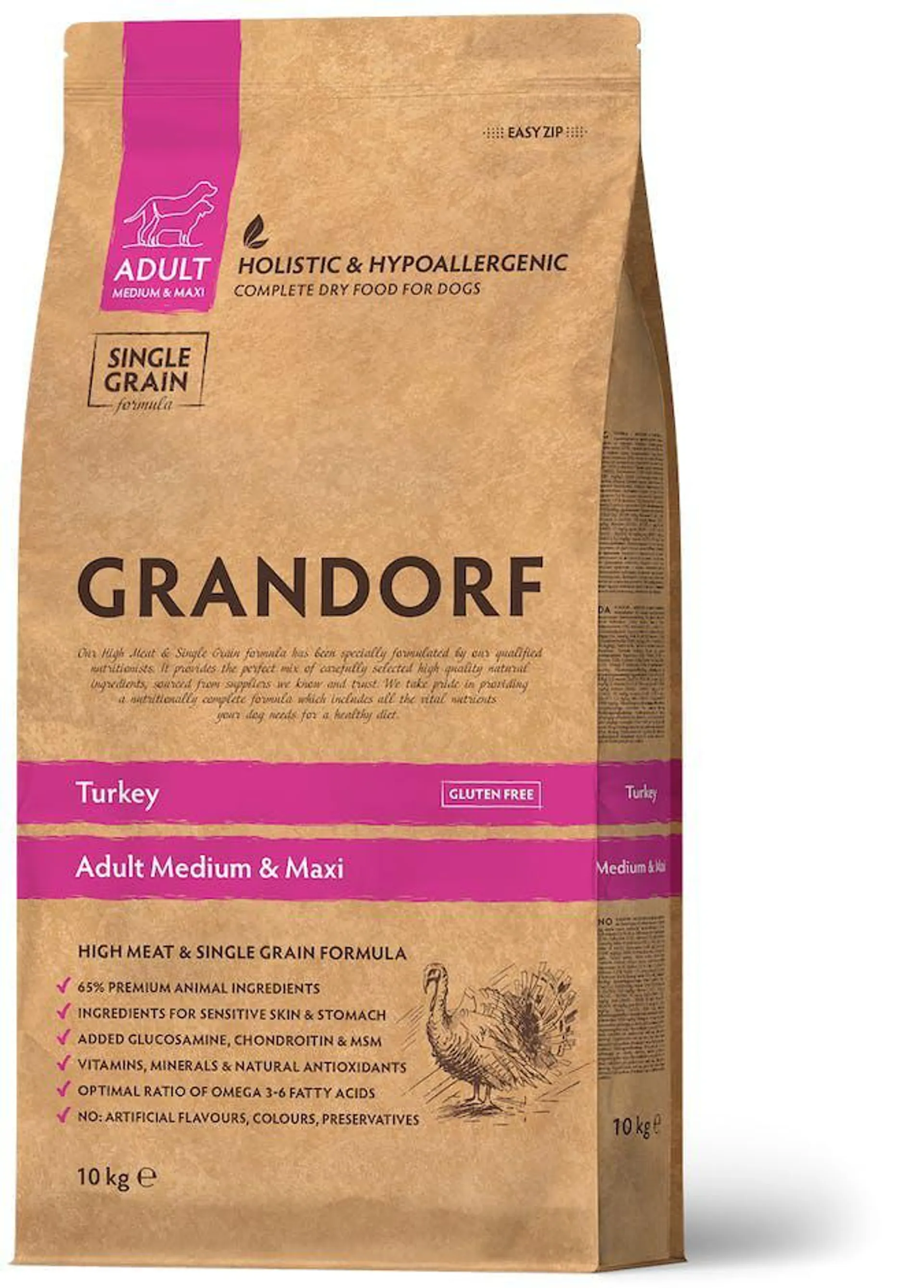 Grandorf - Turkey Medium & Maxi Breed 10kg