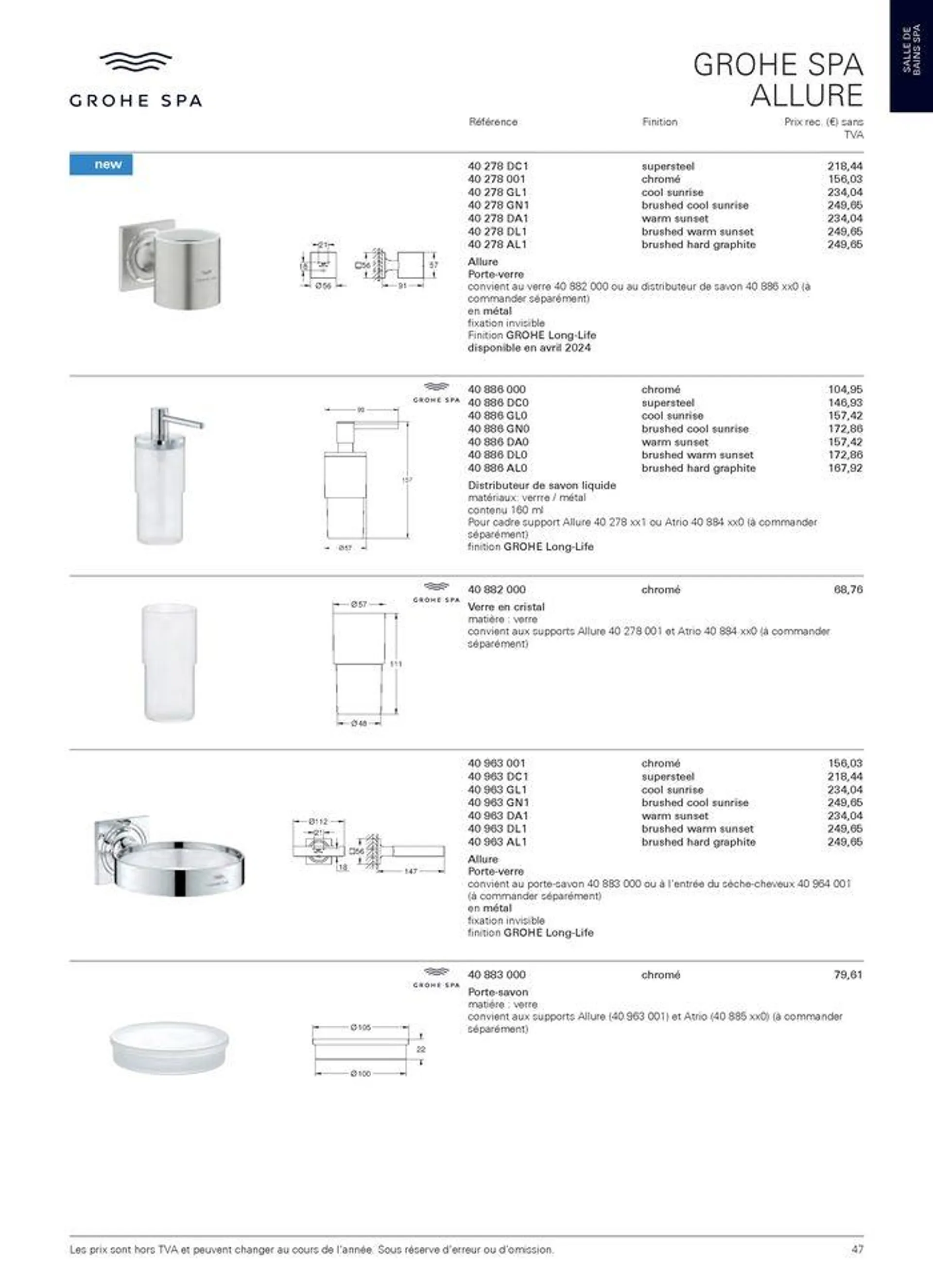 CATALOGUE 2024 van 2 februari tot 31 januari 2025 - folder pagina 47