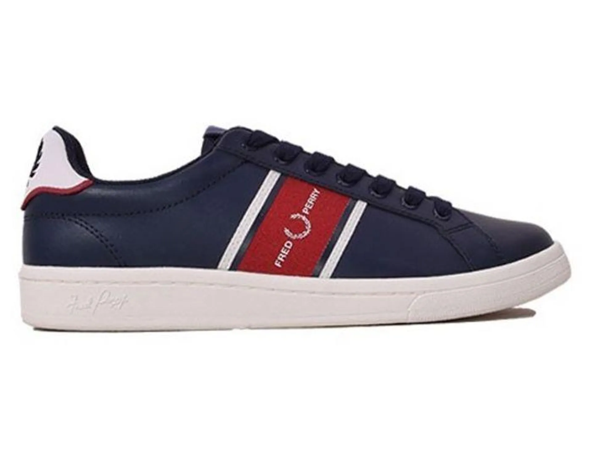 Fred Perry - B721 - Donkerblauwe Sneakers