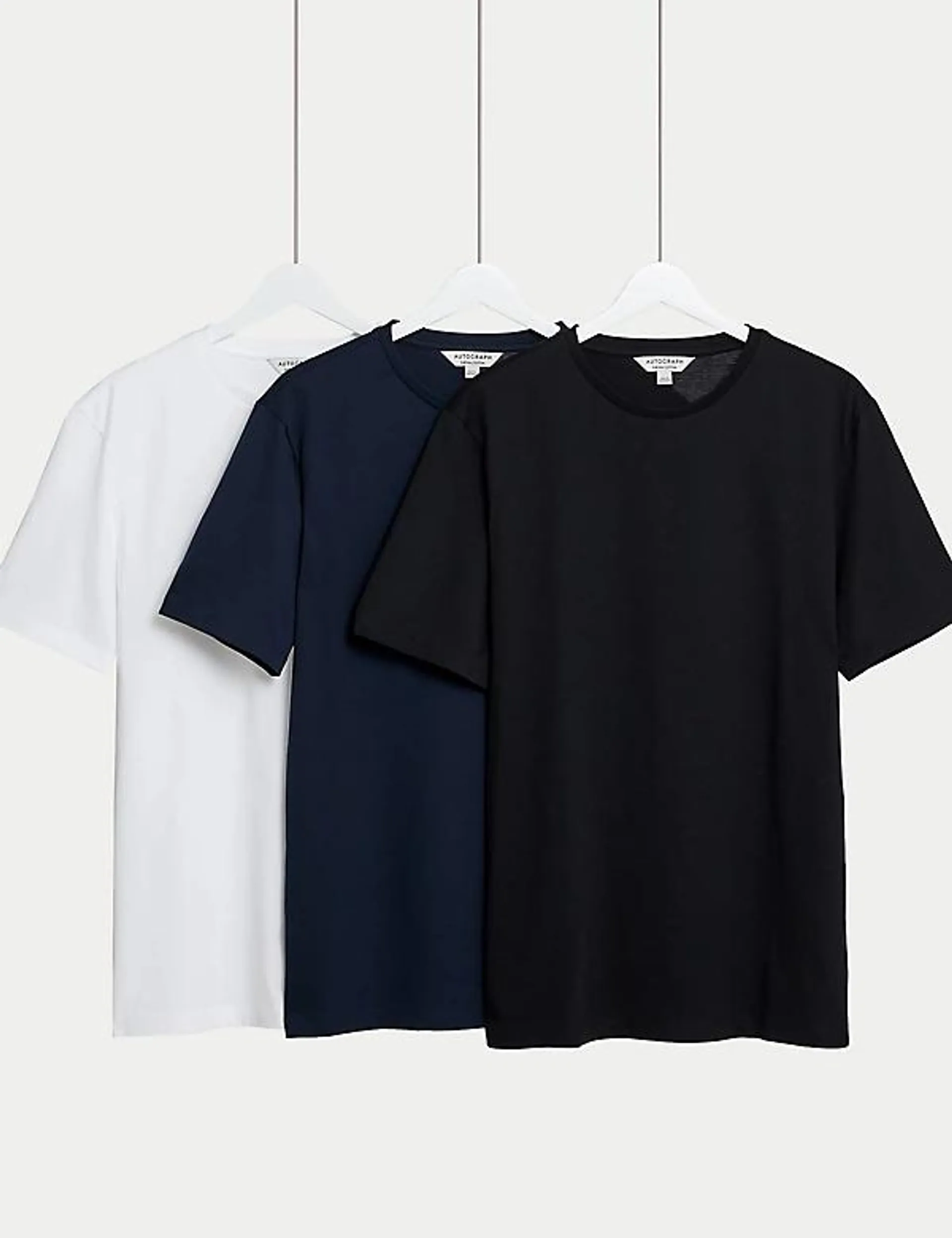 3pk Pure Supima® Cotton T-Shirts