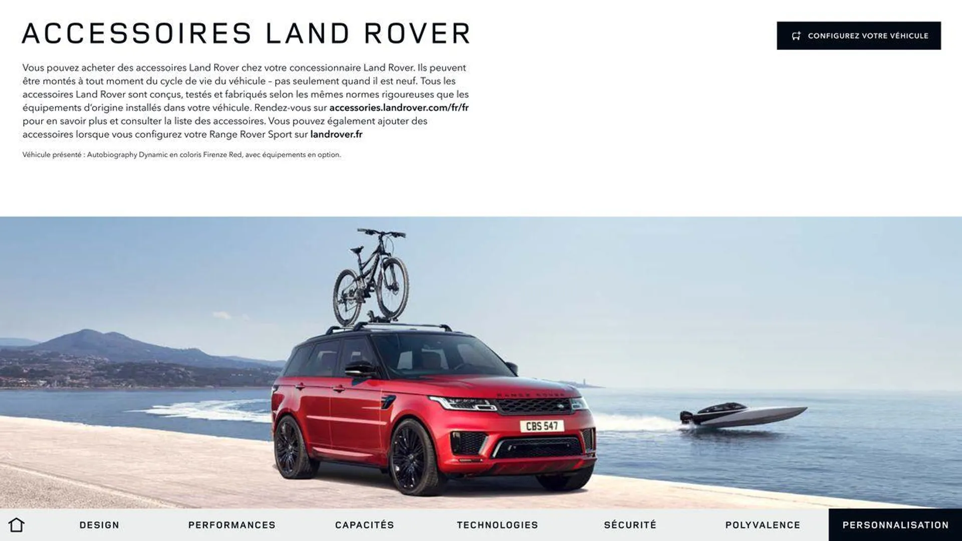 RANGE ROVER SPORT van 13 oktober tot 13 oktober 2024 - folder pagina 56