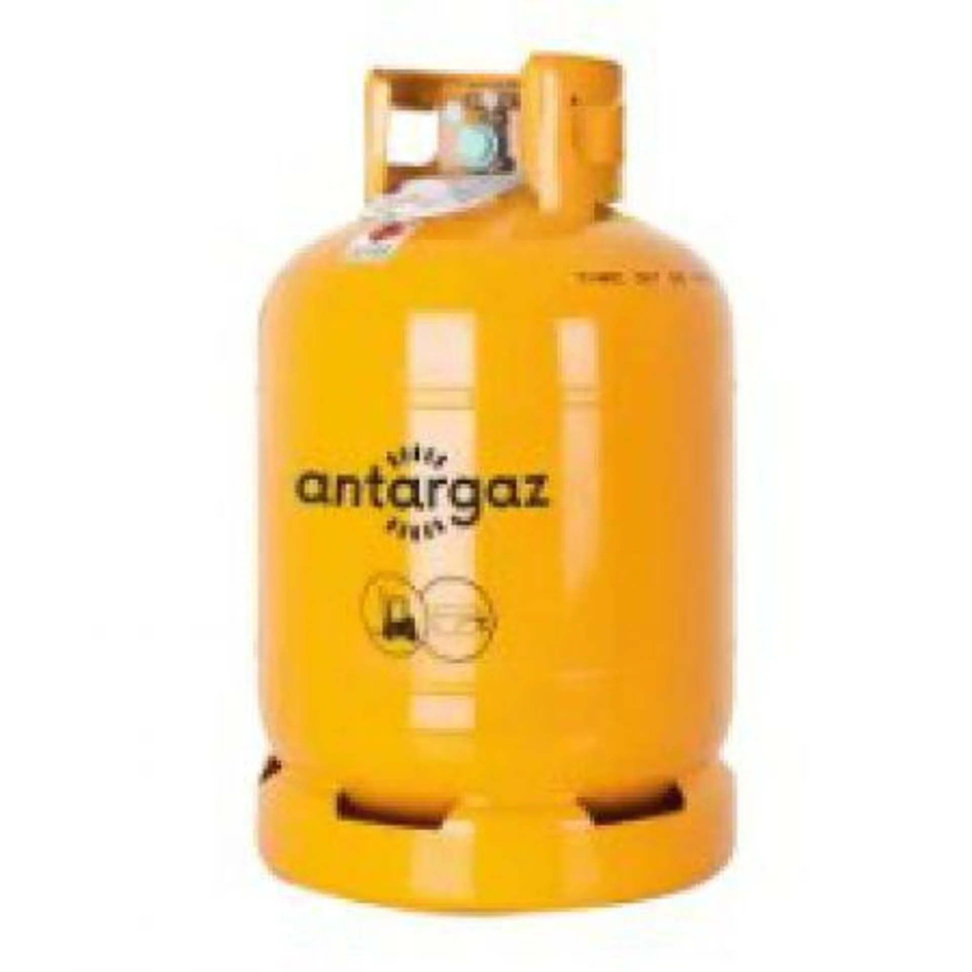 ANTARGAZ PROPAAN 18KG INCLUSIEF CLIPS (GEEL)