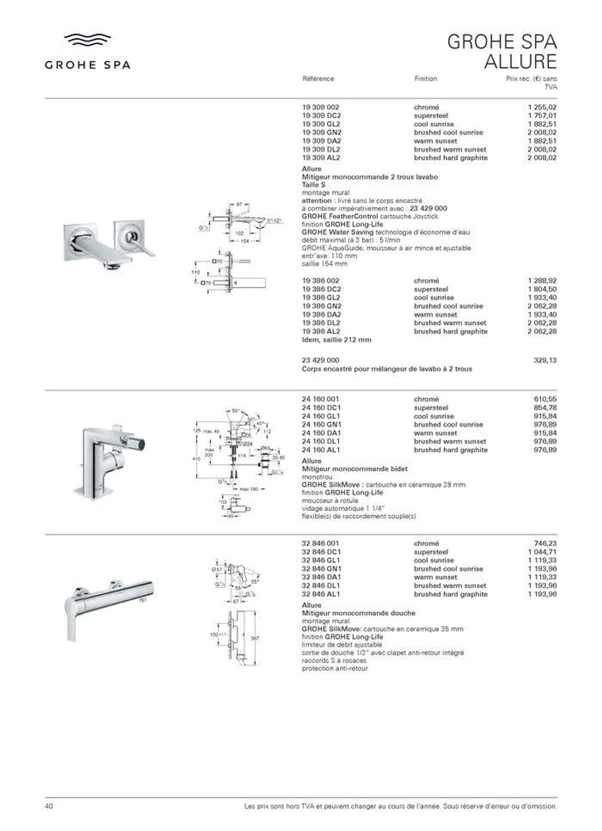 CATALOGUE 2024 van 2 februari tot 31 januari 2025 - folder pagina 40