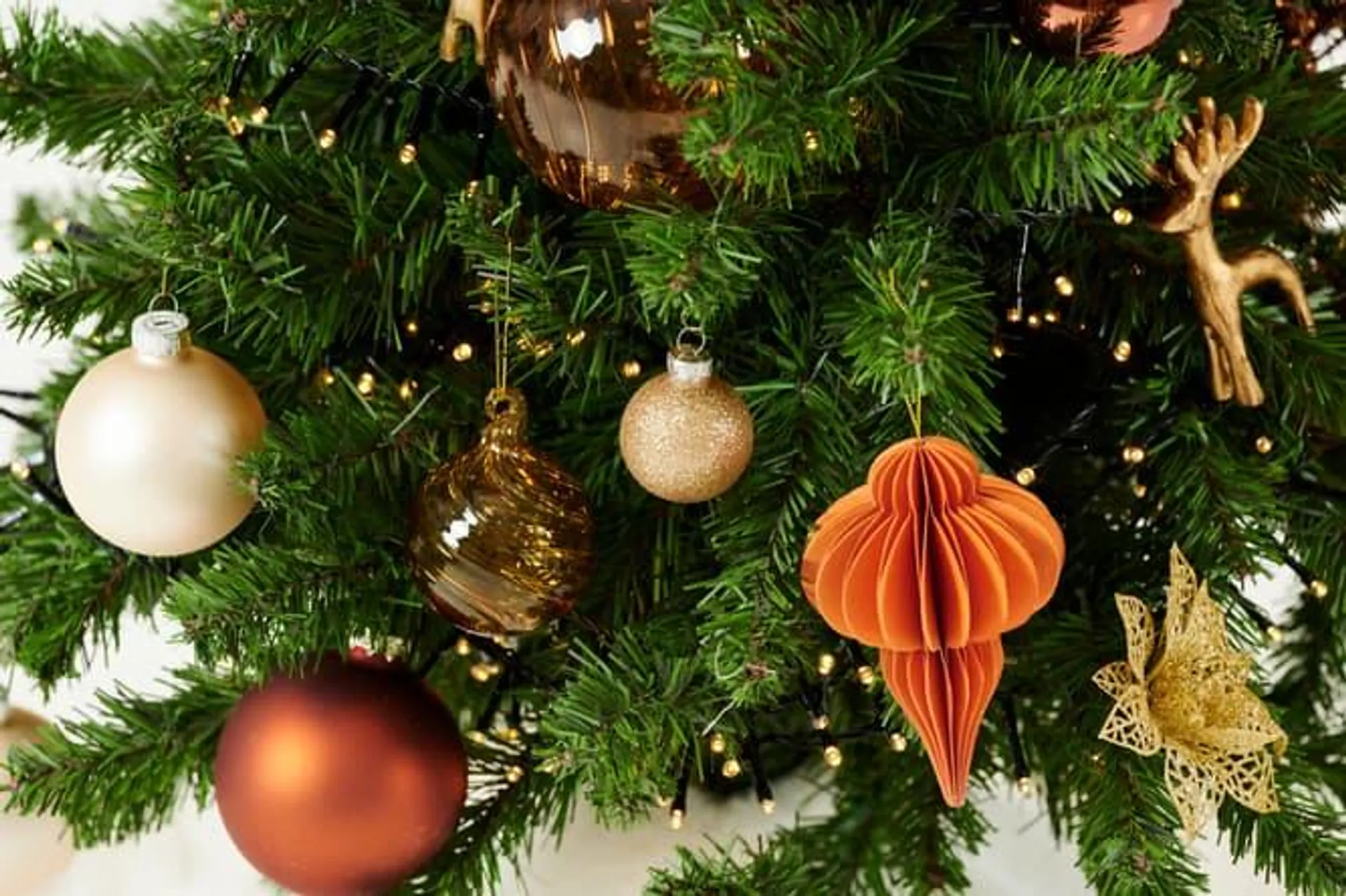 ISTA Kerstbal oranje