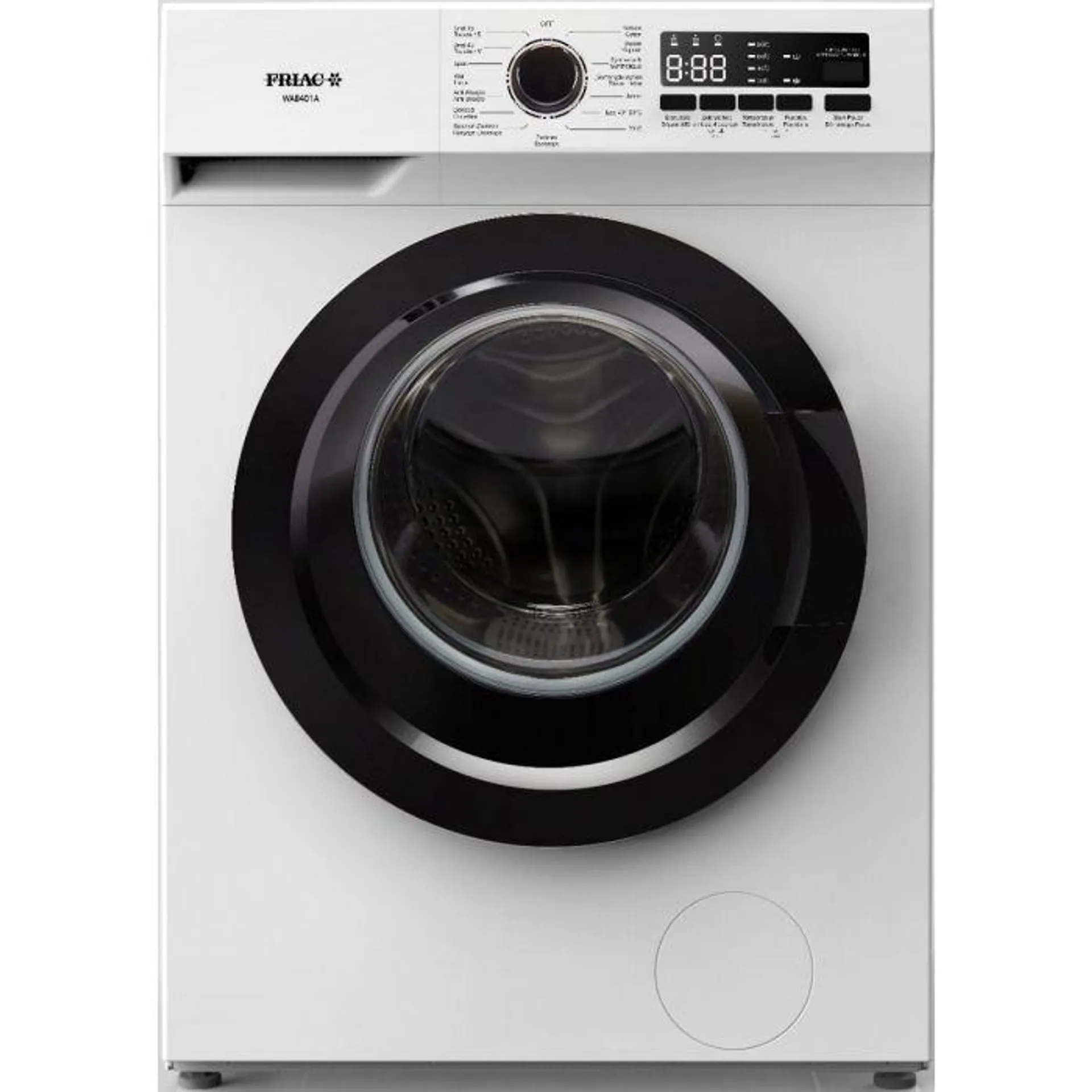 Friac WA8401A wasmachine 8 kg 1400 T/min Energieklasse A