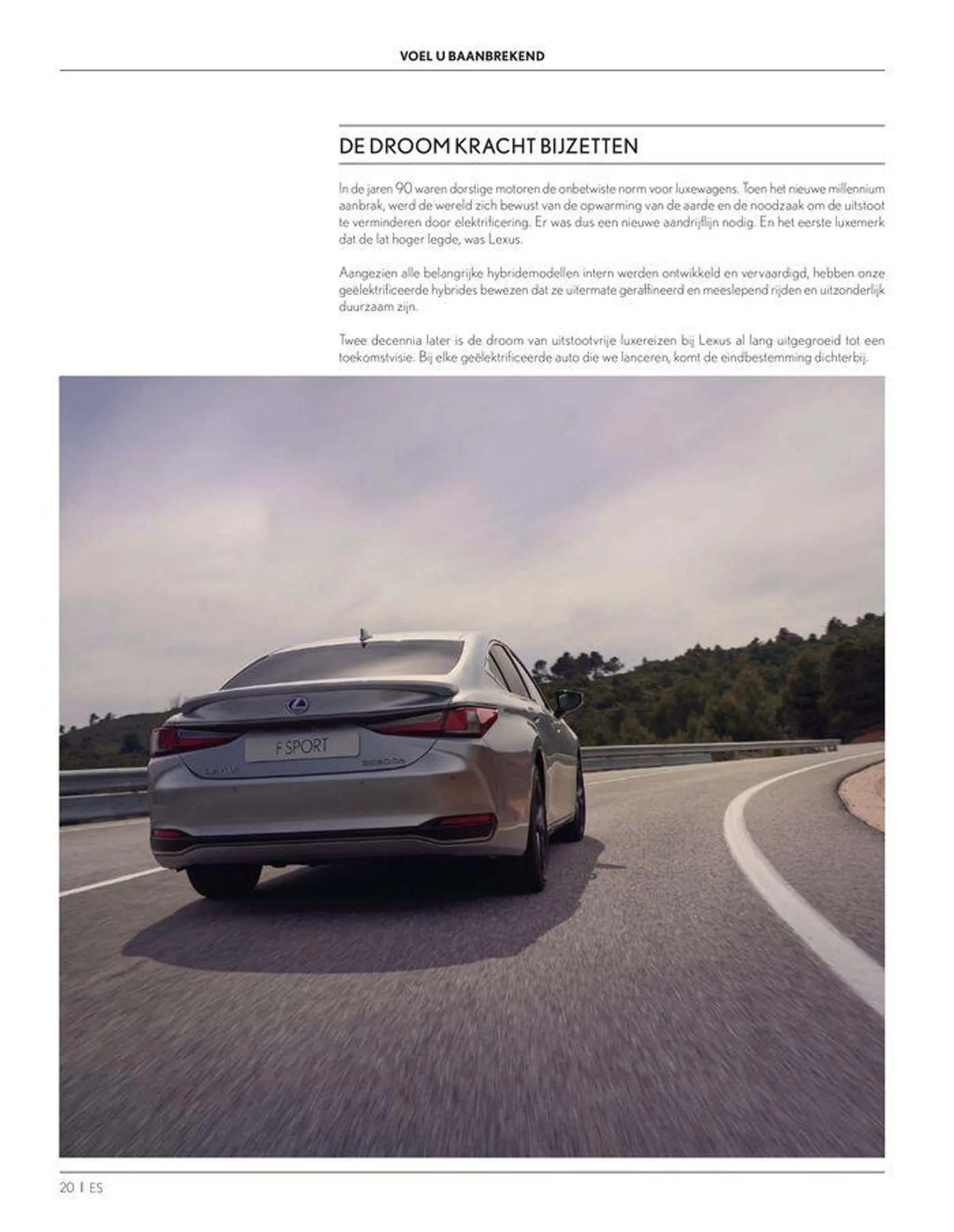  LEXUS E.S van 23 november tot 23 november 2024 - folder pagina 20