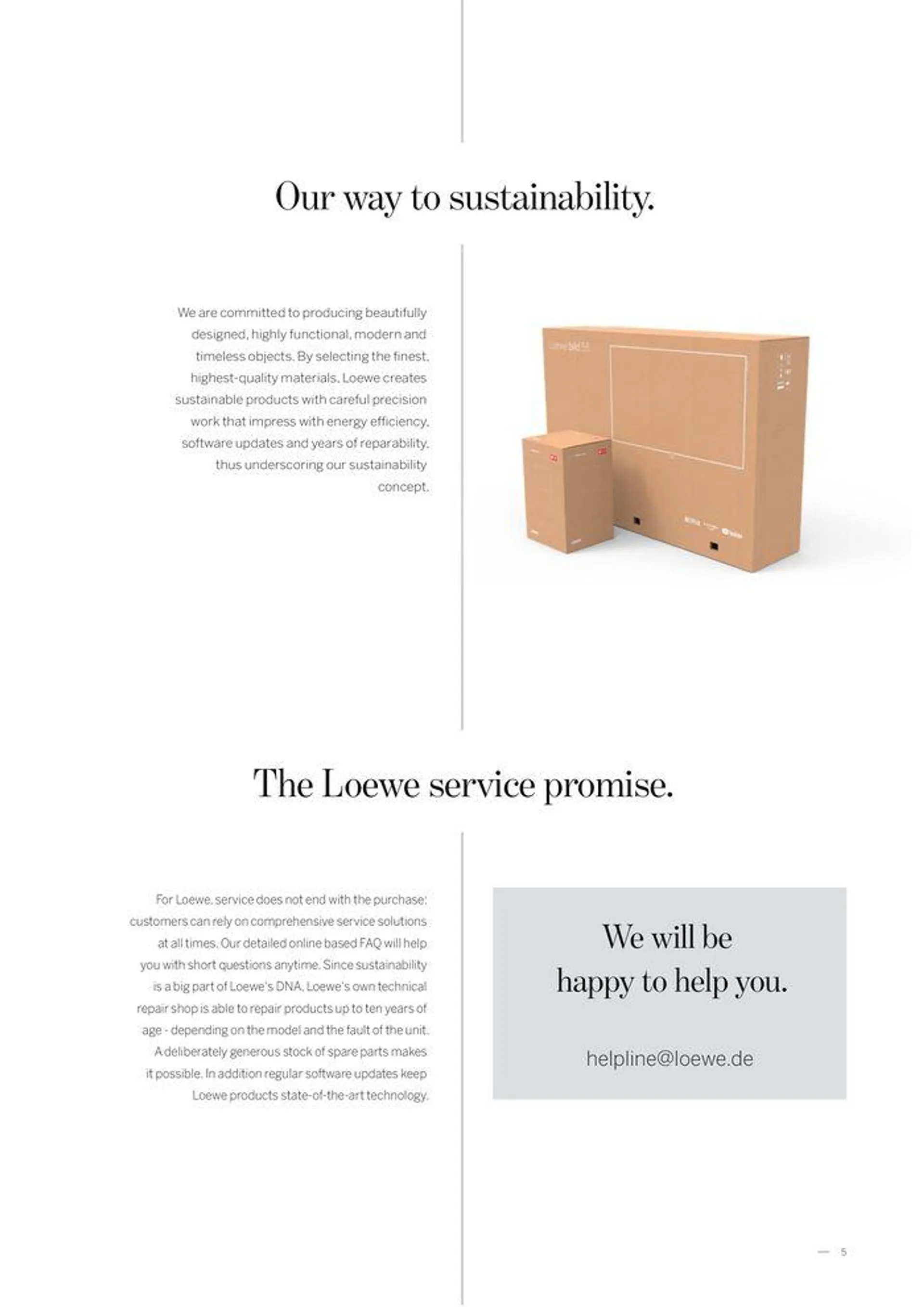 Welcome to the world of Loewe van 2 mei tot 31 december 2024 - folder pagina 7