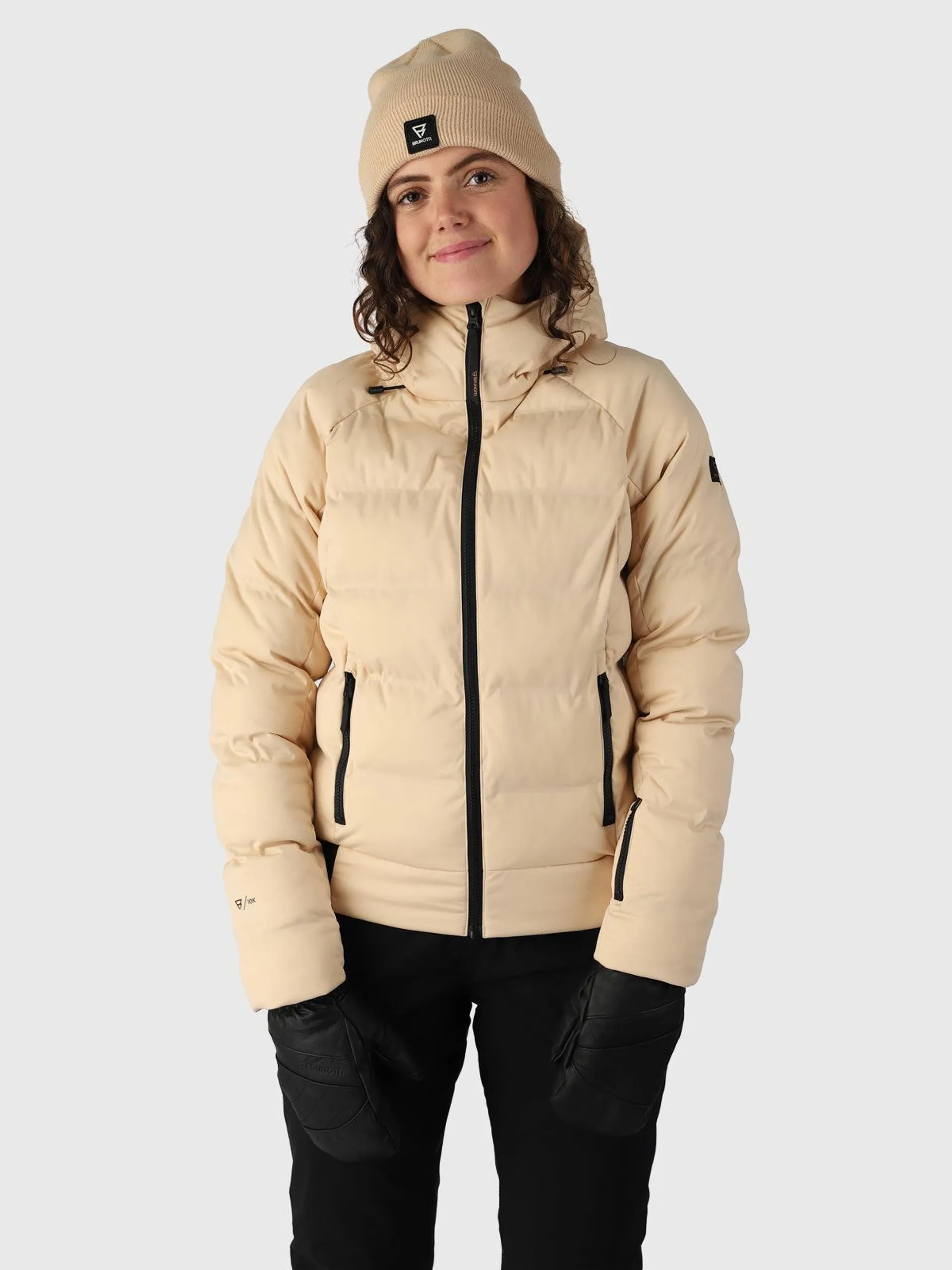 Firecrown Women Puffer Snow Jacket | White