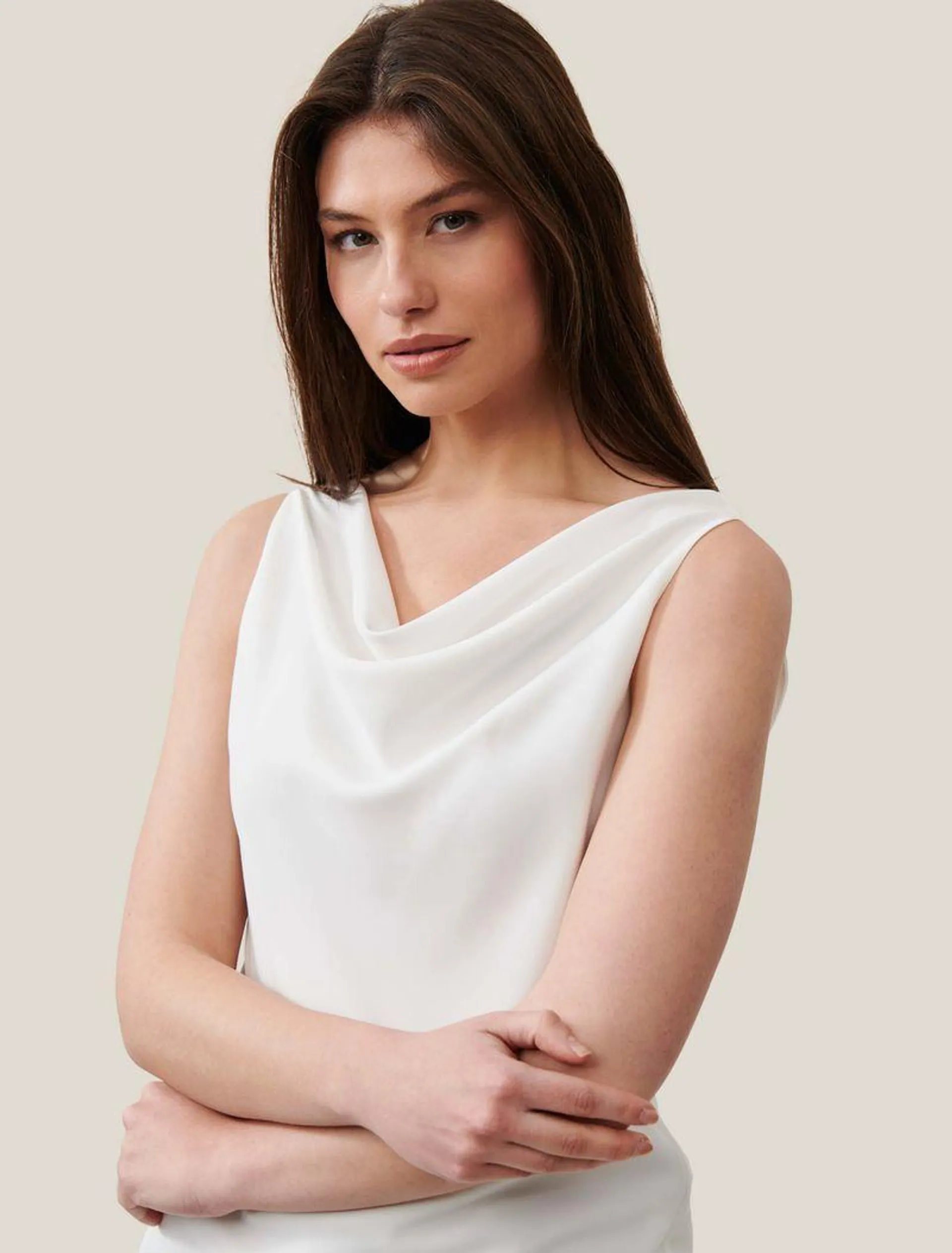 Cascata Top Off white