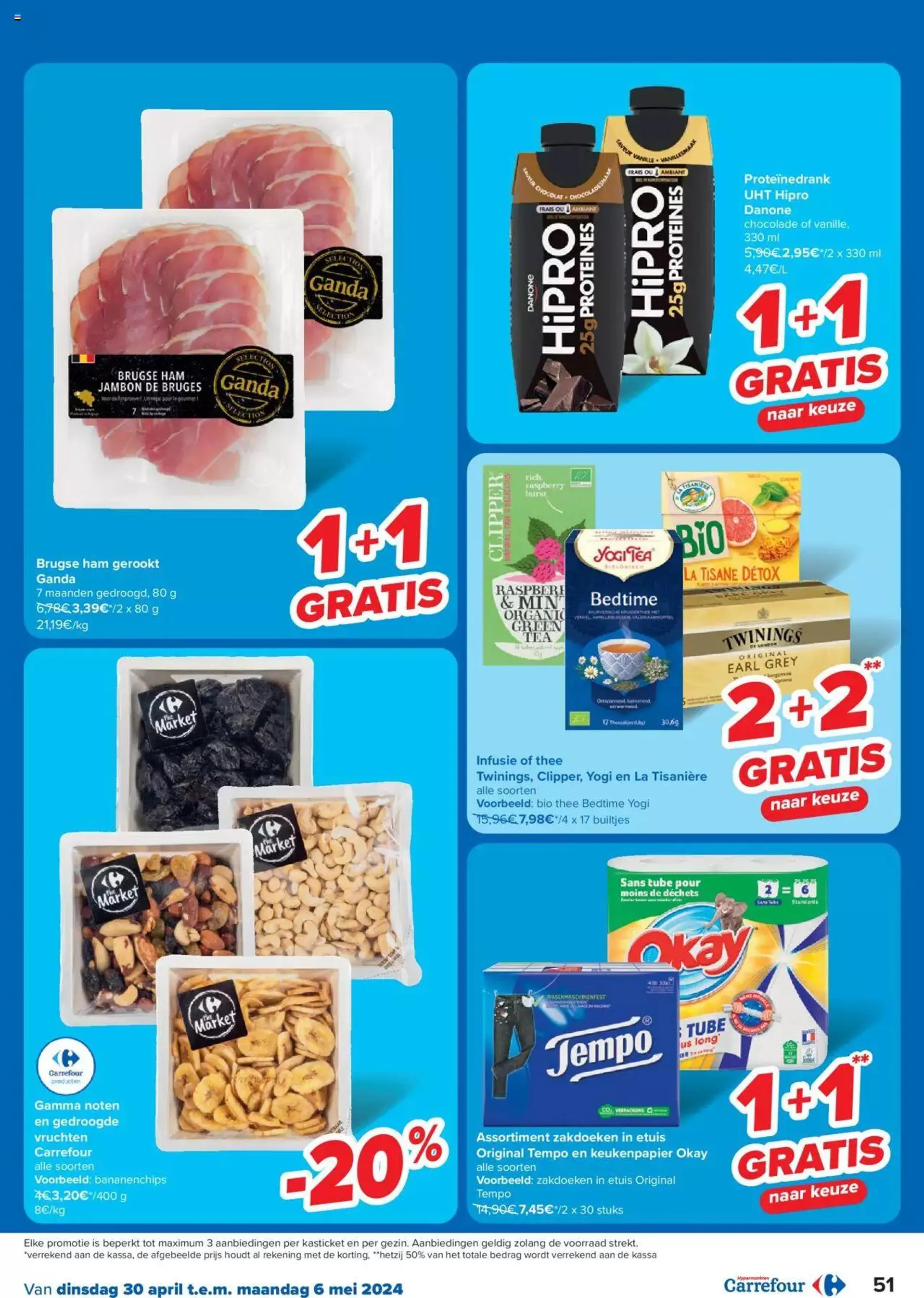 Carrefour folder week 18/19 van 13 mei tot 31 december 2024 - folder pagina 51