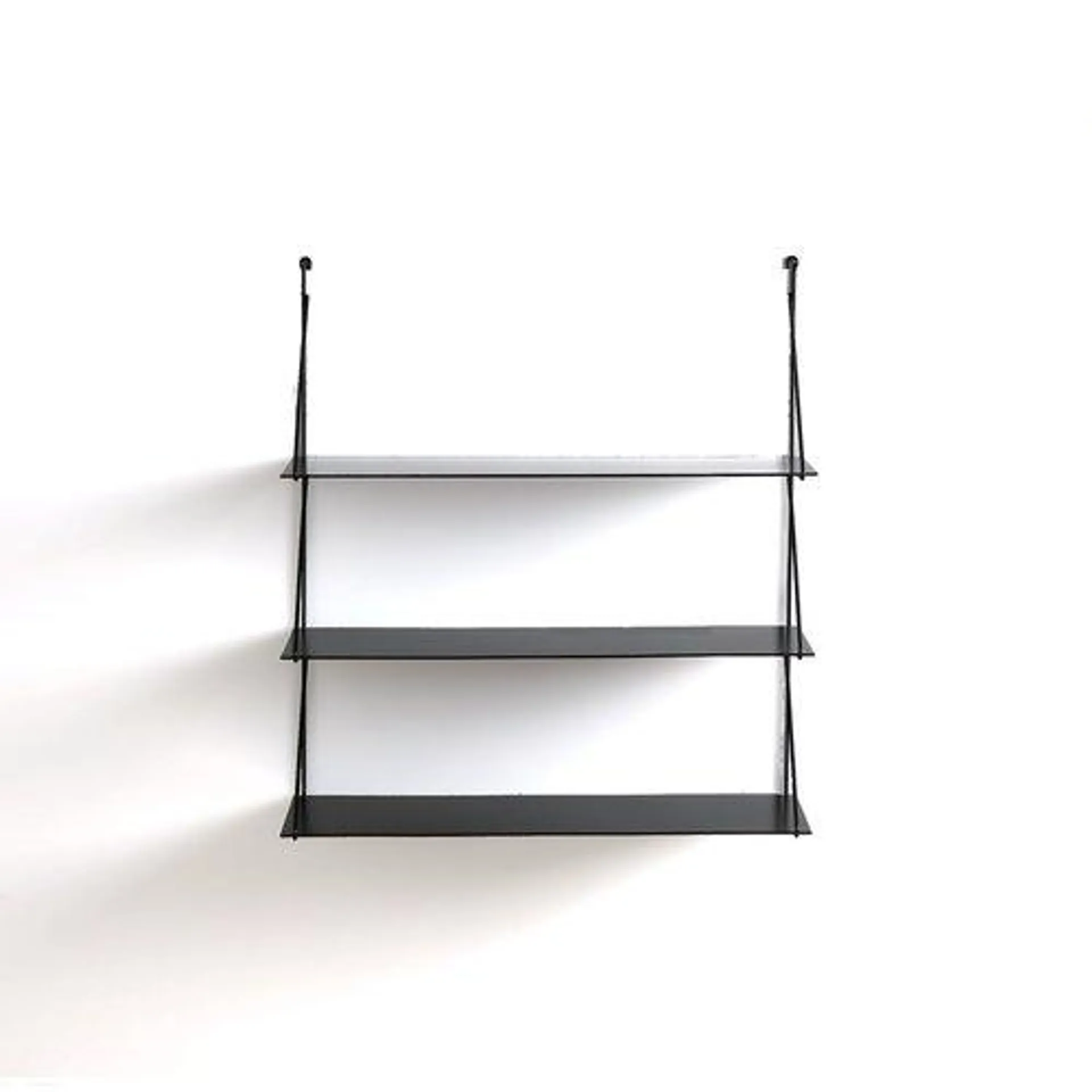 Étagère murale métal acier L60 cm, Spirollo