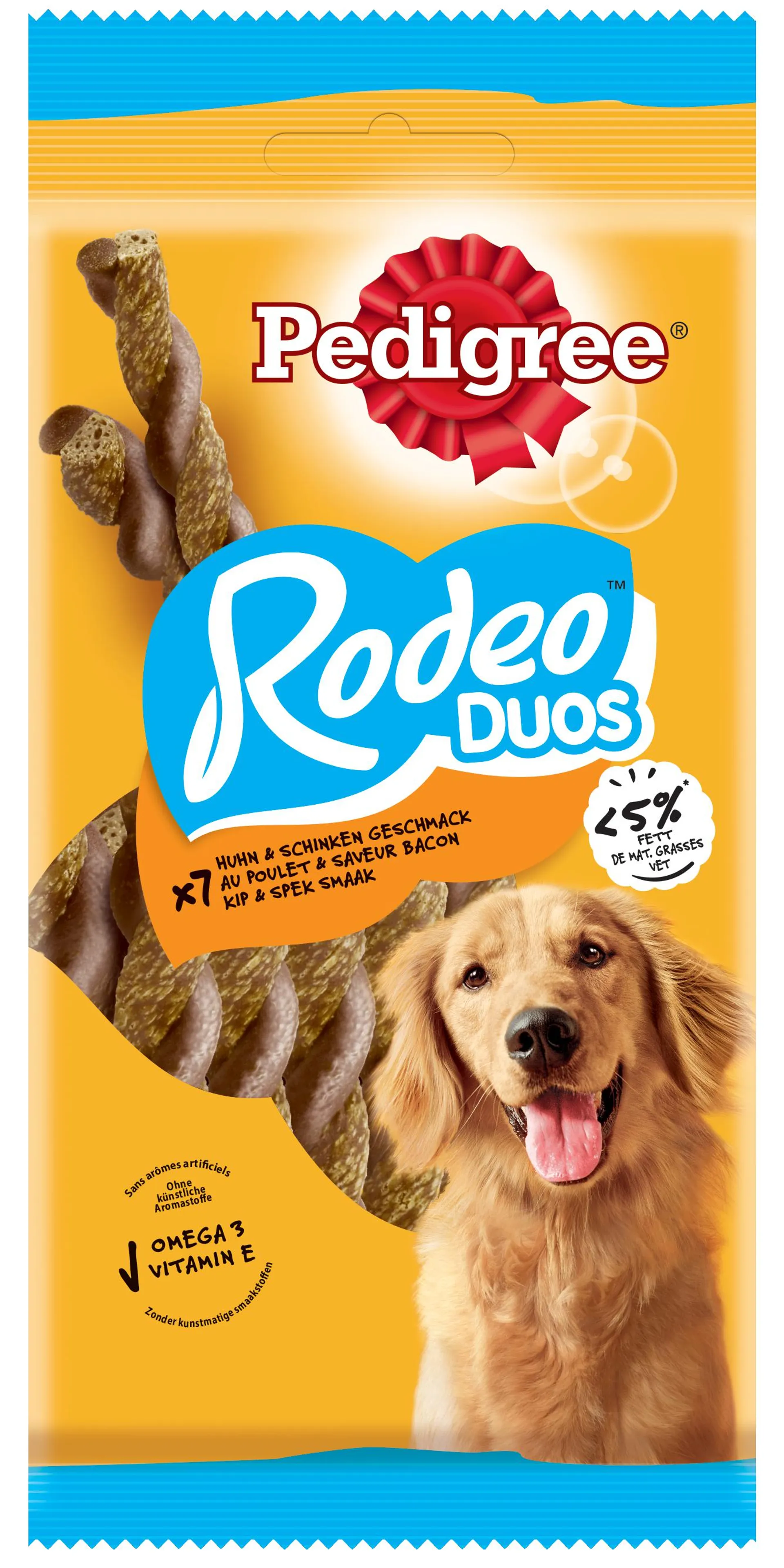 123g ped rodeo duo volaille&bacon 7pc